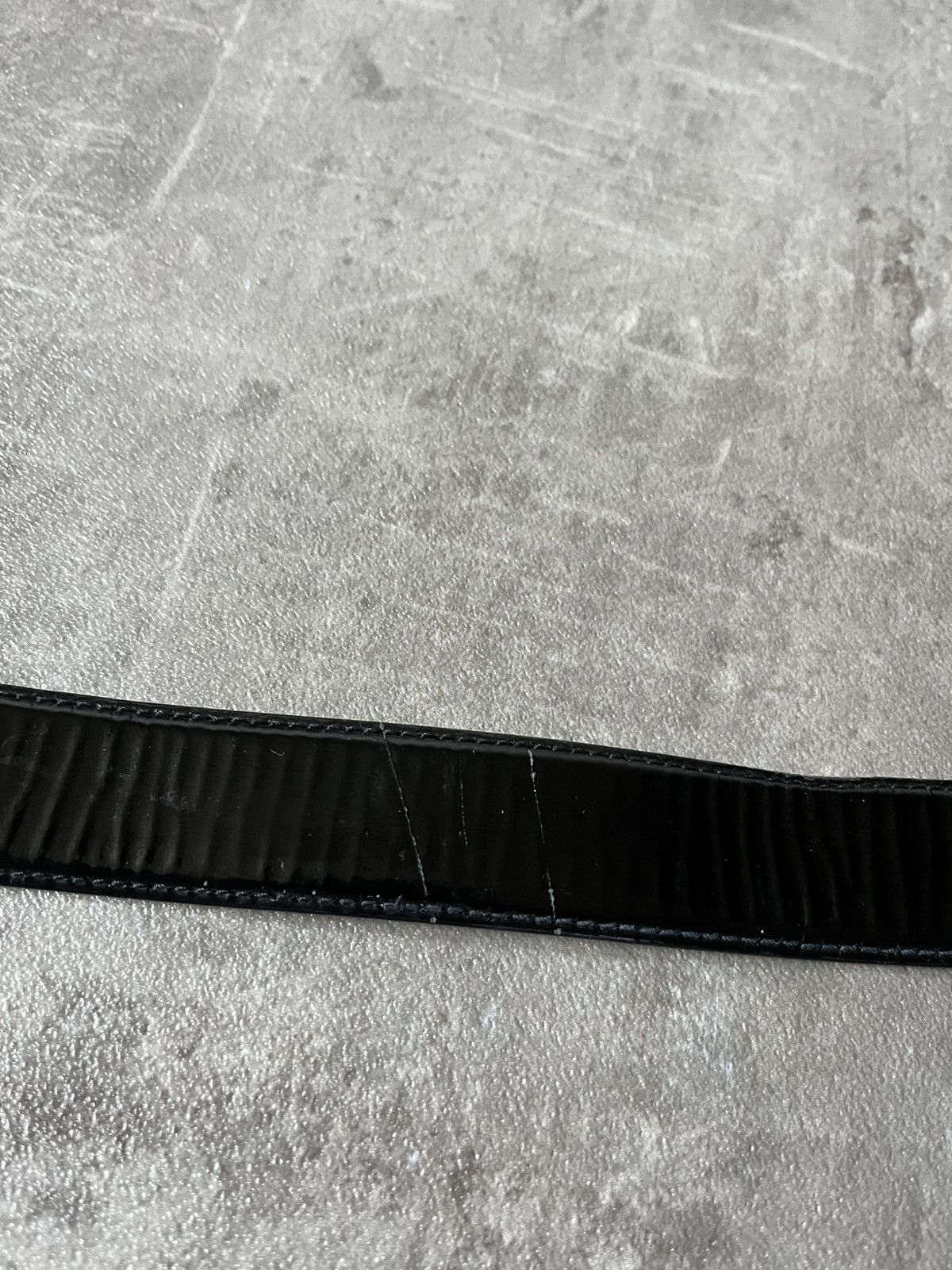 Helmut Lang Helmut Lang vintage leather belt archival black Size ONE SIZE - 13 Thumbnail