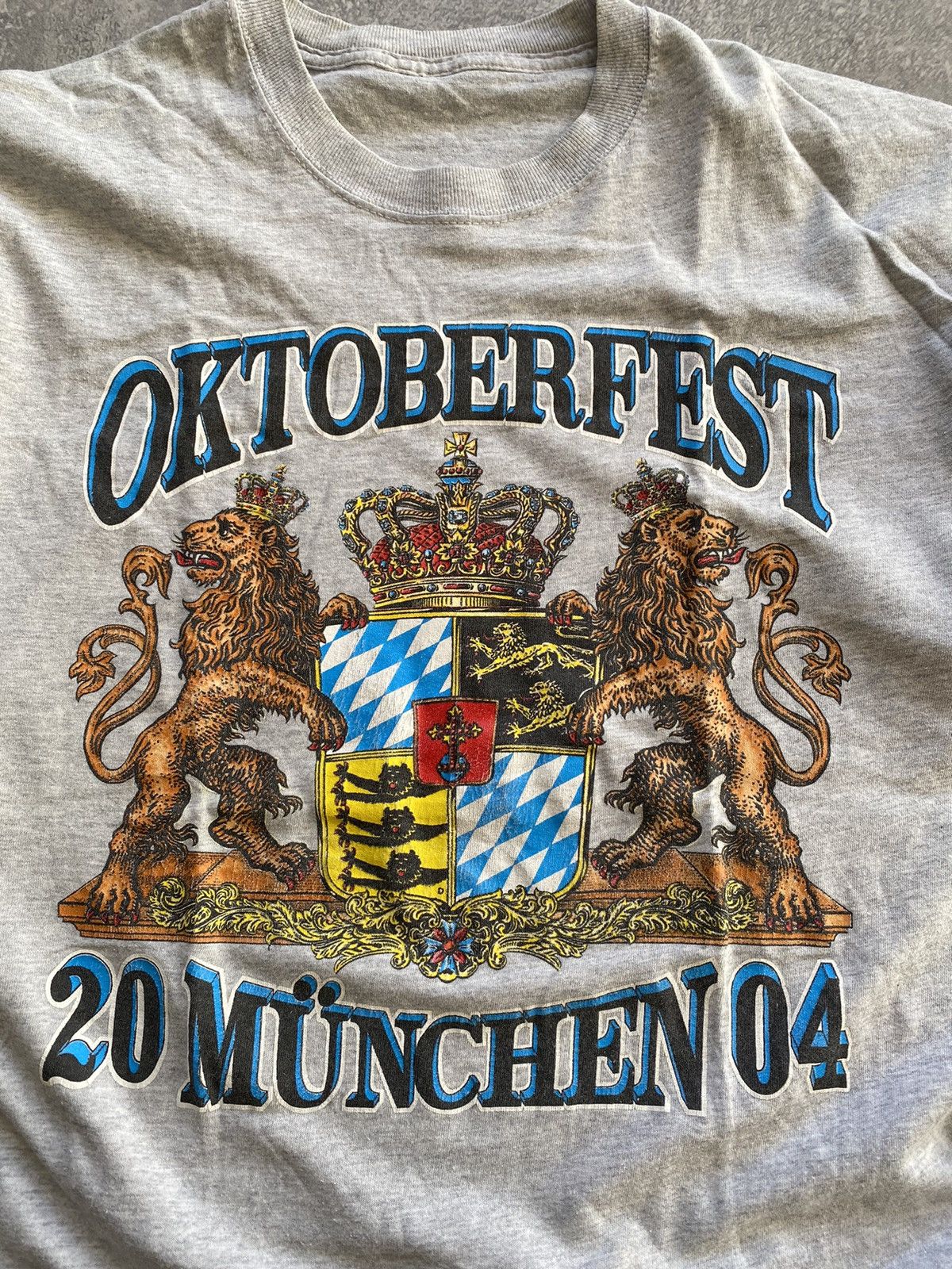 Budweiser × Vintage Vintage Oktoberfest Munchen Germany Beer Festival Travel Tee Size US M / EU 48-50 / 2 - 2 Thumbnail