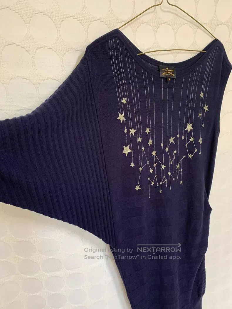 Vivienne Westwood Vivienne Westwood Asymmetric Star Knit Dress Size S / US 4 / IT 40 - 6 Thumbnail
