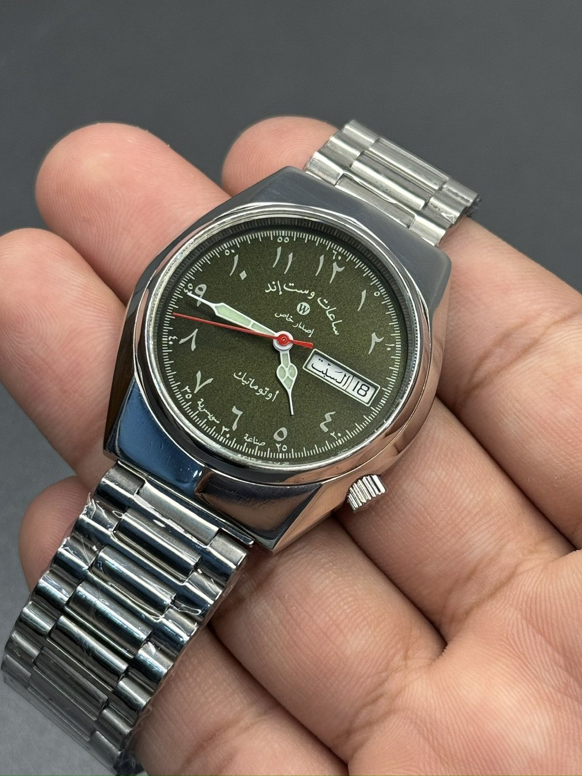 Vintage WEST END WATCH CO ARABIC DIAL Size 36 - 4 Thumbnail
