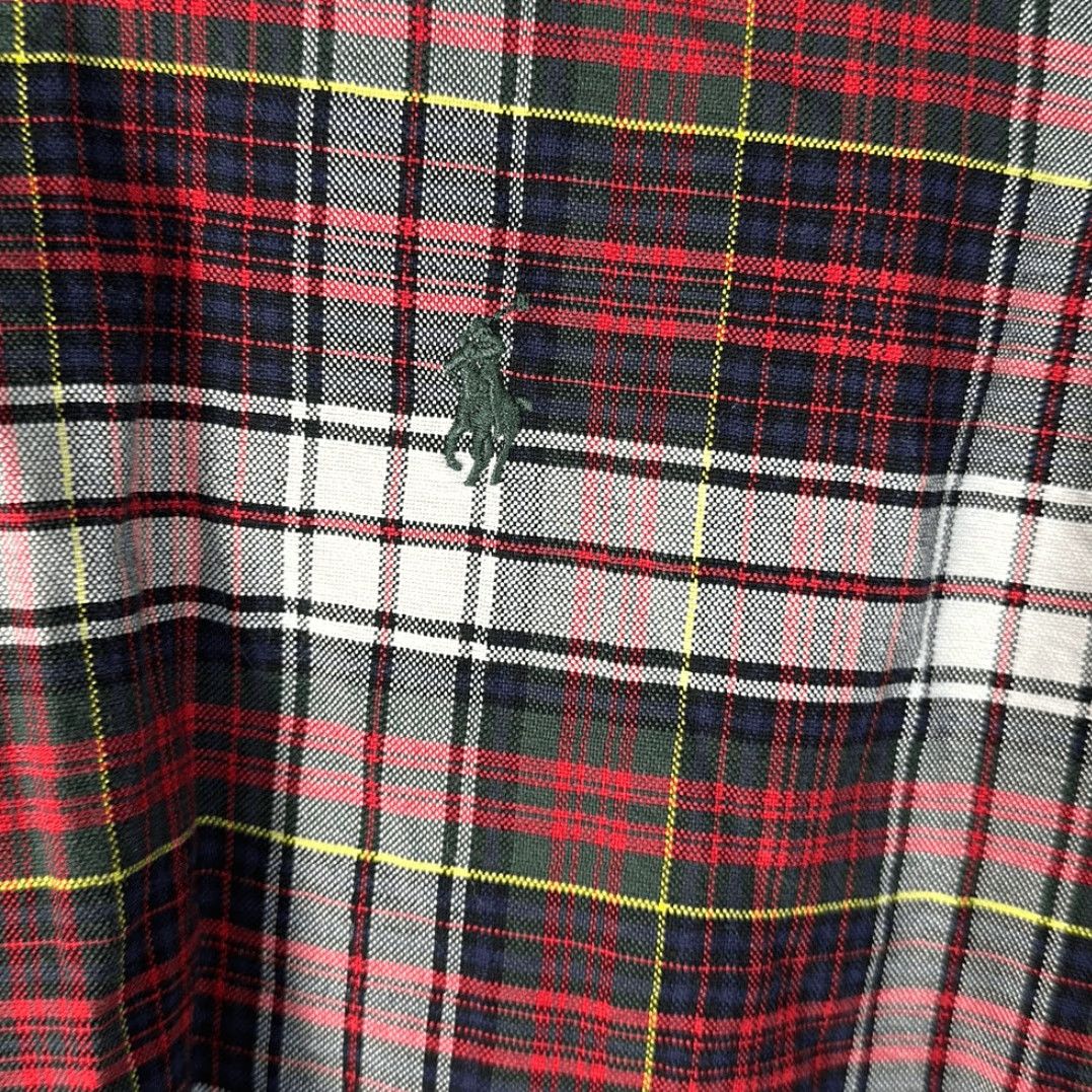 Ralph Lauren Ralph Lauren Plaid Cotton Shirt Size S Small Long Sleeve Red Blue Button-Up Mens Size US L / EU 52-54 / 3 - 3 Thumbnail