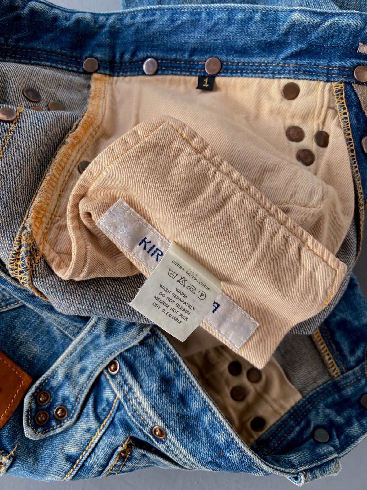 Kapital Kapital Bootcut Flared Flare Denim Painted Jeans Size US 28 / EU 44 - 10 Thumbnail