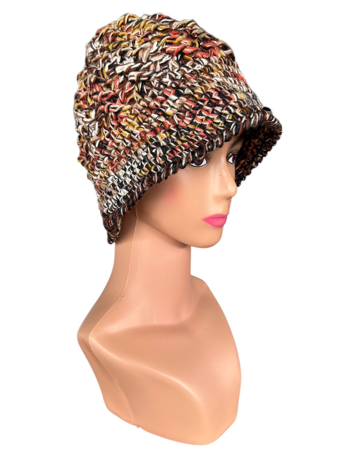 Japanese Brand × Kapital × Vintage Crochet Knitted handmade Hats Size ONE SIZE - 1 Thumbnail