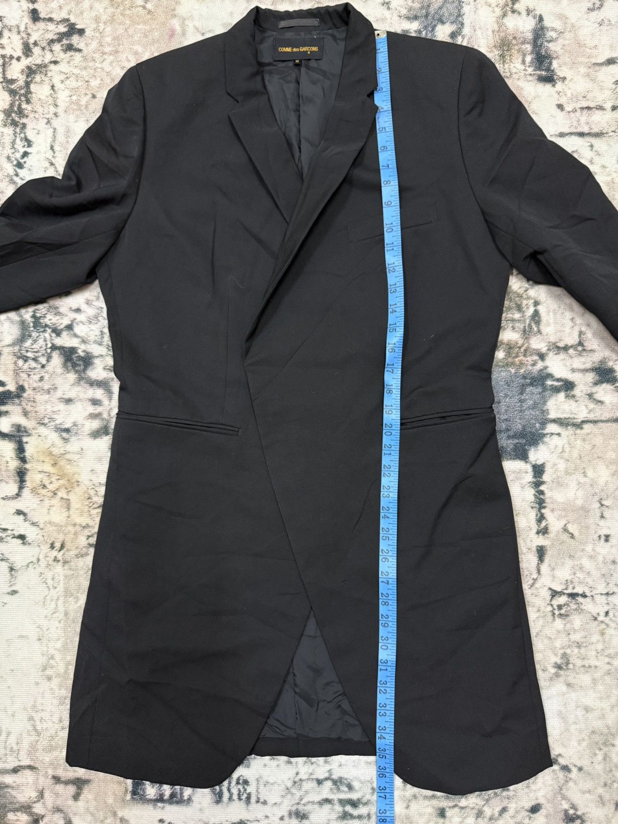 Comme des Garcons Homme Vintage Ad1991 Comme Des Garcon Long Coat Jacket Size US M / EU 48-50 / 2 - 15 Thumbnail