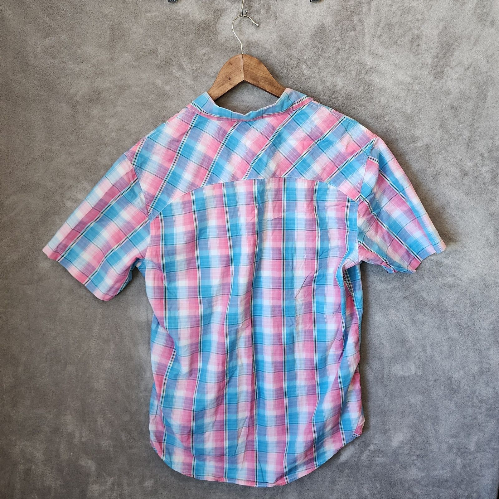 RVCA RVCA Men's Large Grid Windowpane Shirt Size US L / EU 52-54 / 3 - 2 Thumbnail