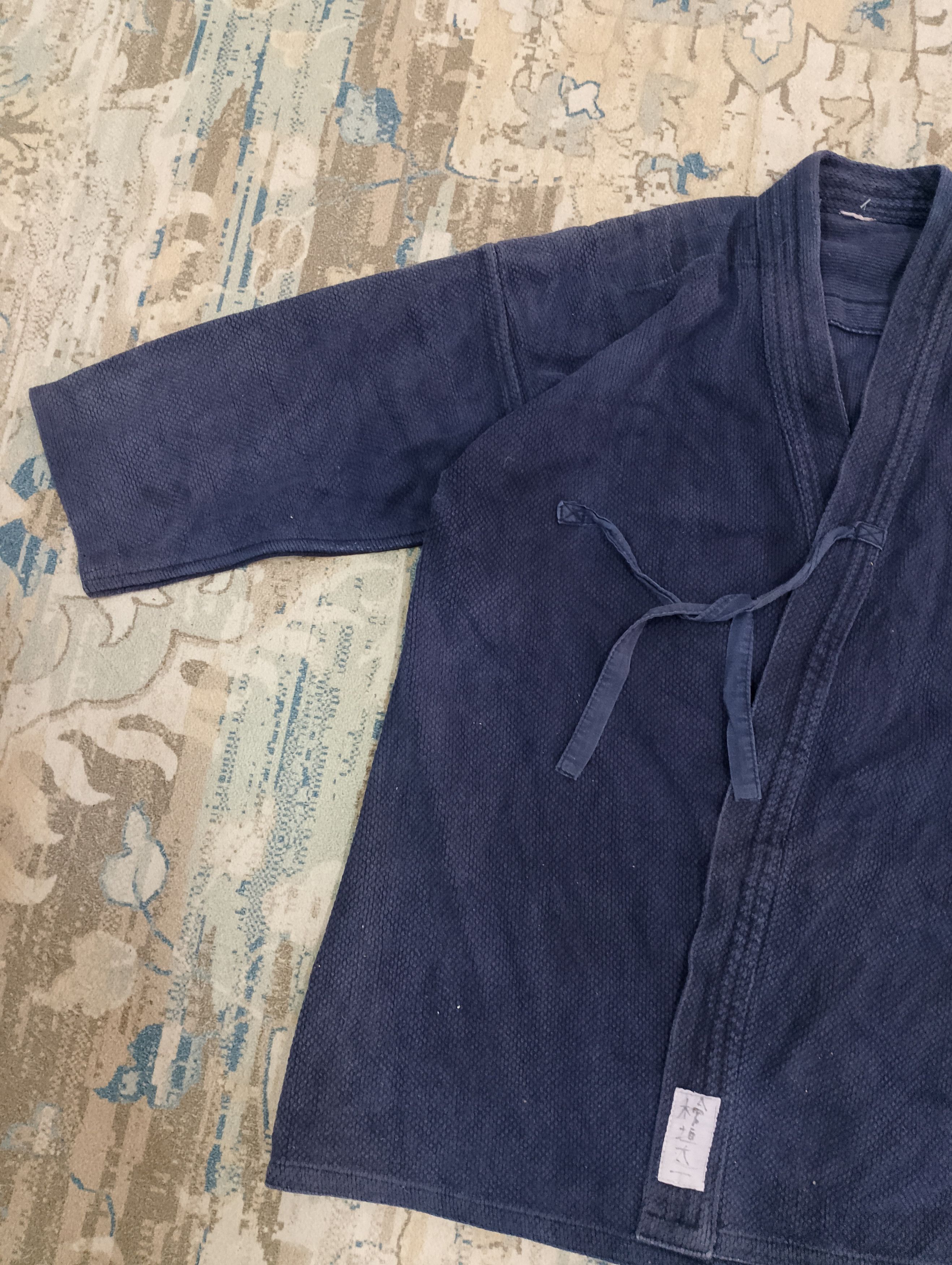 Indigo × Vintage Vintage Kendo Sashiko Indigo Jacket Size US L / EU 52-54 / 3 - 2 Thumbnail