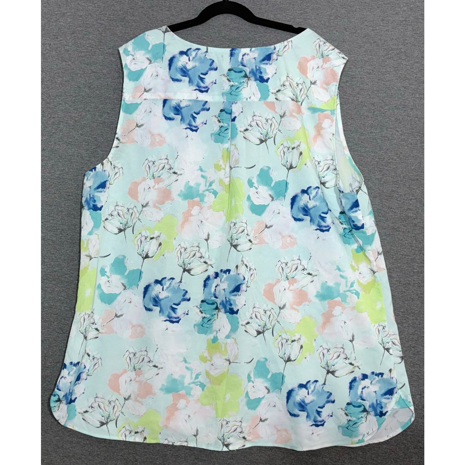 Other Talbots | Watercolor Sleeveless Top Lightweight | 16 Size XXL / US 16-18 / IT 52-54 - 2 Thumbnail