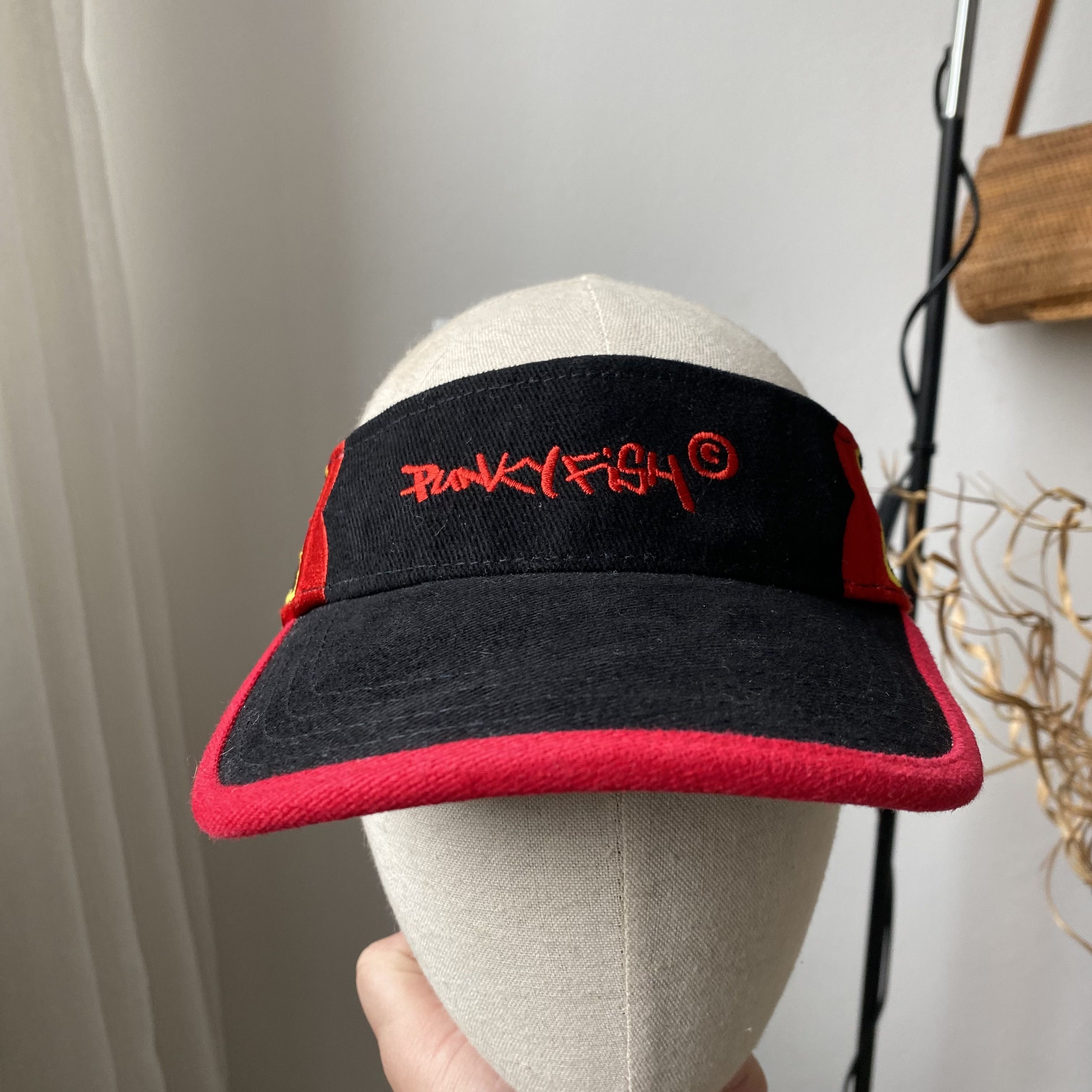 Quiksilver 🔥 Punky Fish Vintage Flame Cap hat Yeezy Vetements Vibe Y2K Size ONE SIZE - 3 Thumbnail