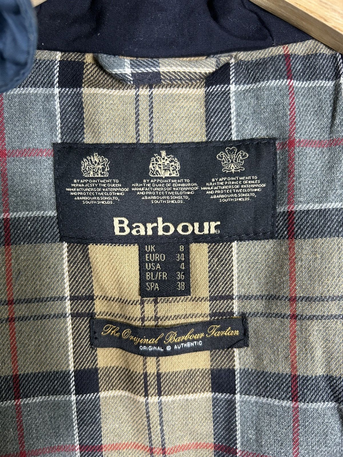 Barbour 🔥Barbour Hooded Zipper Faded Parka Jacket Size S / US 4 / IT 40 - 11 Thumbnail