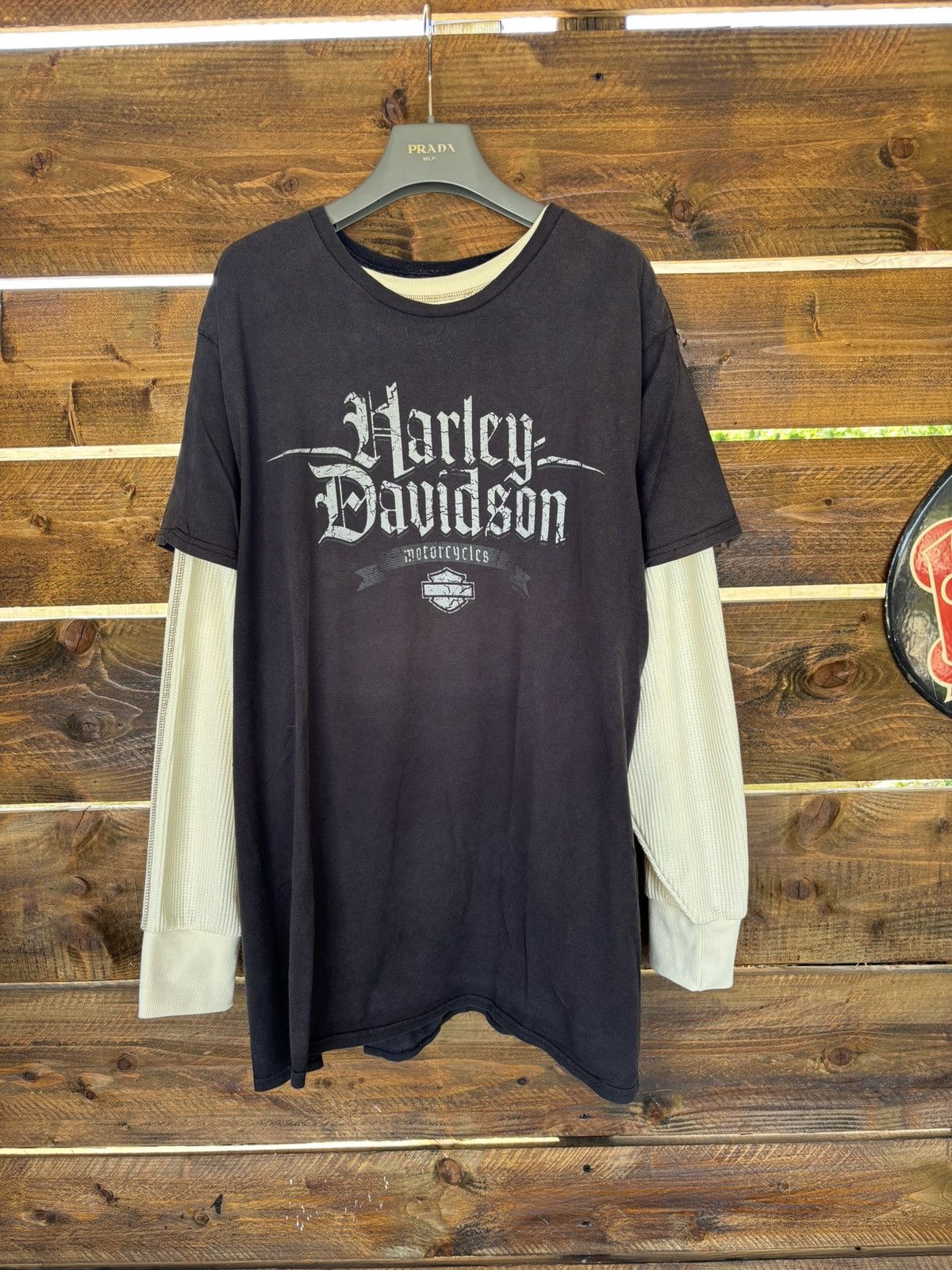 Harley Davidson Harley-Davidson Layered Long Sleeve Tee Size US L / EU 52-54 / 3 - 1 Thumbnail