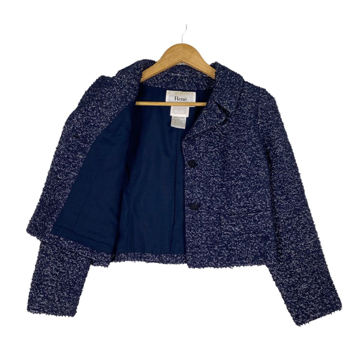 Japanese Brand DESIGNER💥RENE CROPPED JACKET Size US S / EU 44-46 / 1 - 11 Thumbnail