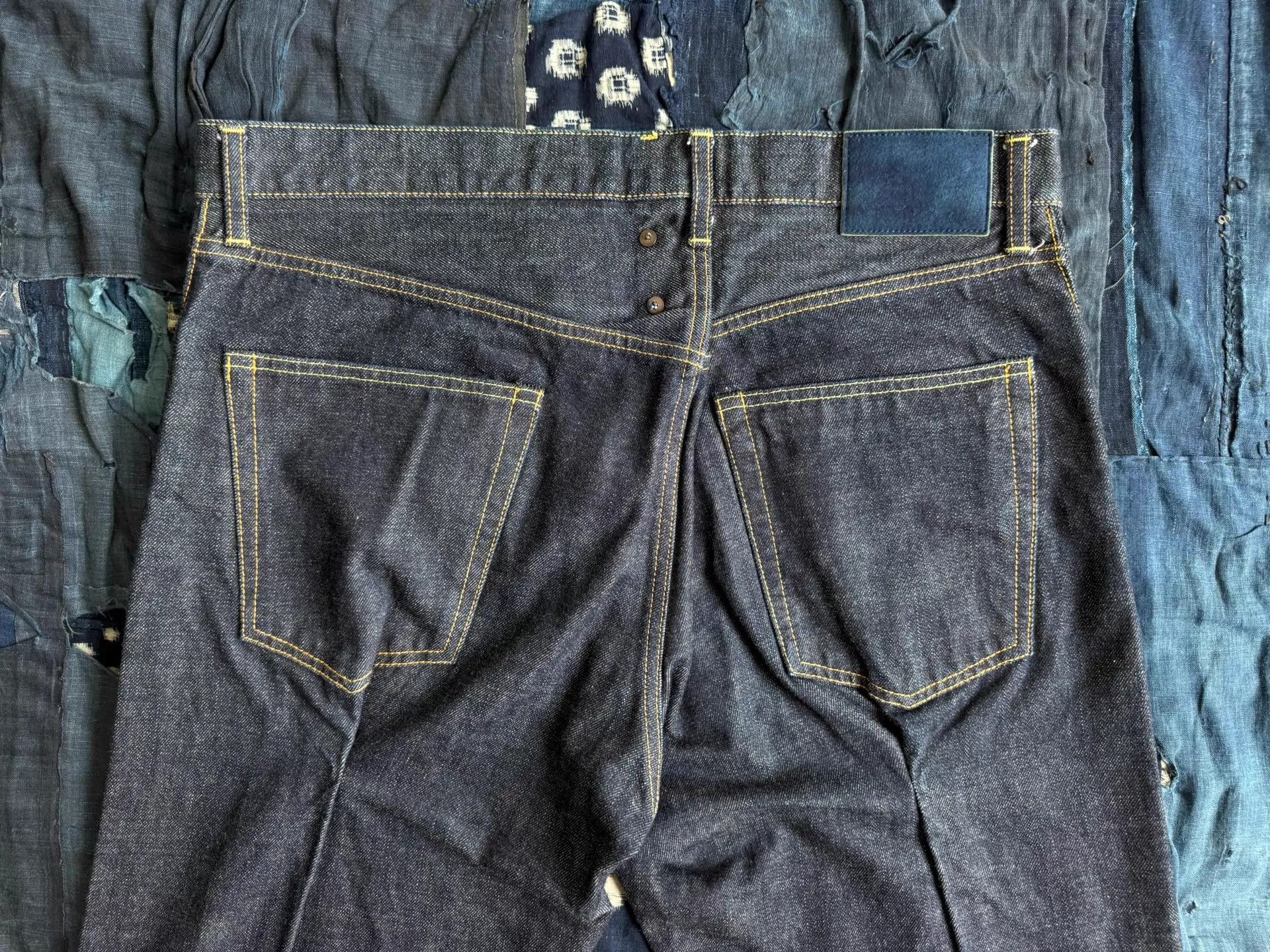 Visvim visvim 21aw spot journeyman pants tacked washed raw denim 3 Size US 34 / EU 50 - 4 Thumbnail