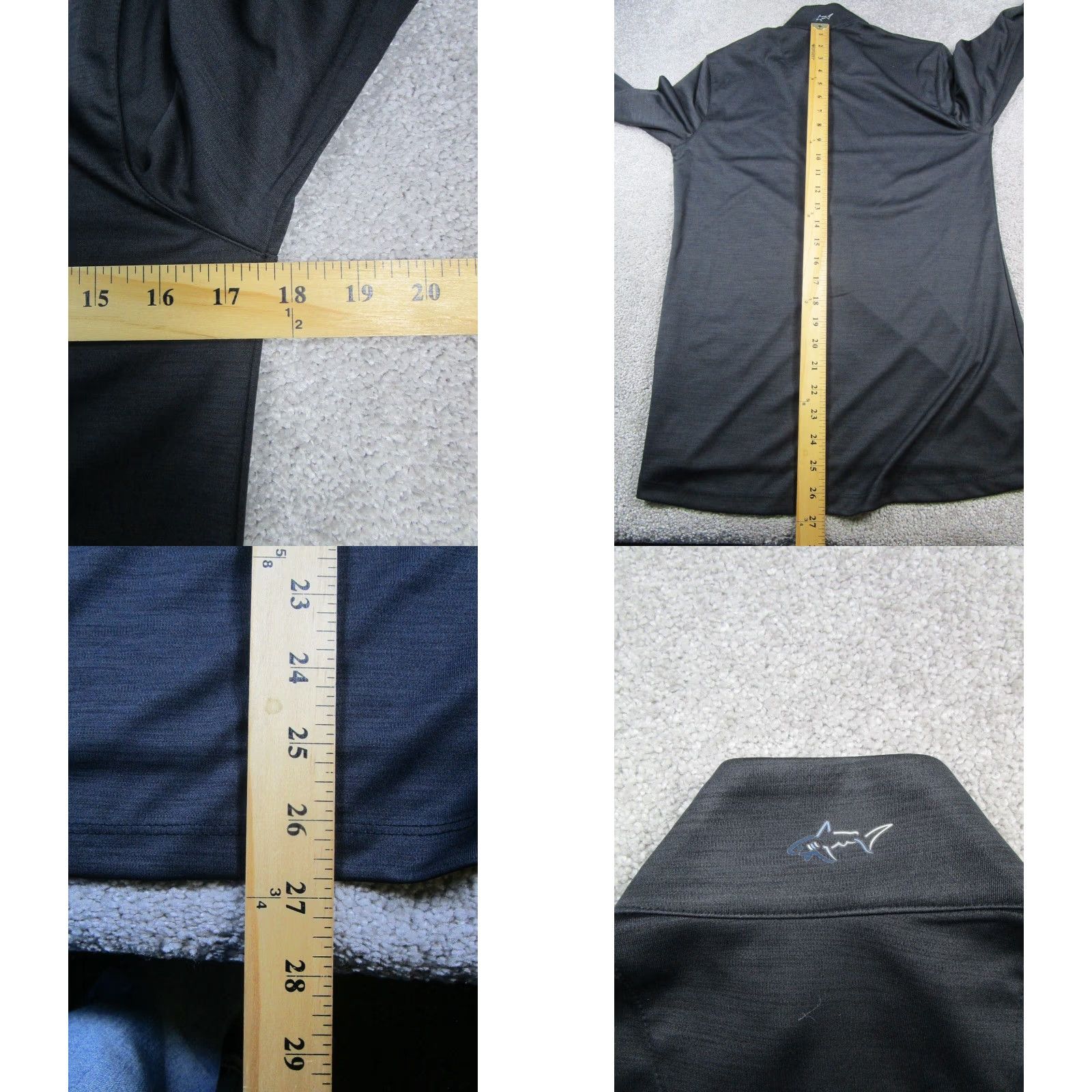 Vintage Greg Norman Sweater Mens Medium Black Golf Half Zip New Size US M / EU 48-50 / 2 - 8 Thumbnail