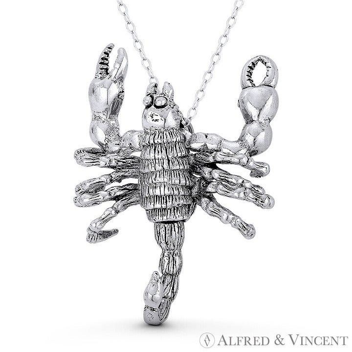 Other Scorpio the Scorpion Zodiac Sign Charm 36x30mm Pendant Size ONE SIZE - 1 Preview