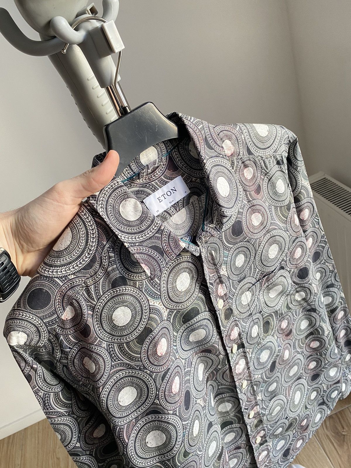 Eton Eton Abstract Shirt Size US M / EU 48-50 / 2 - 6 Thumbnail
