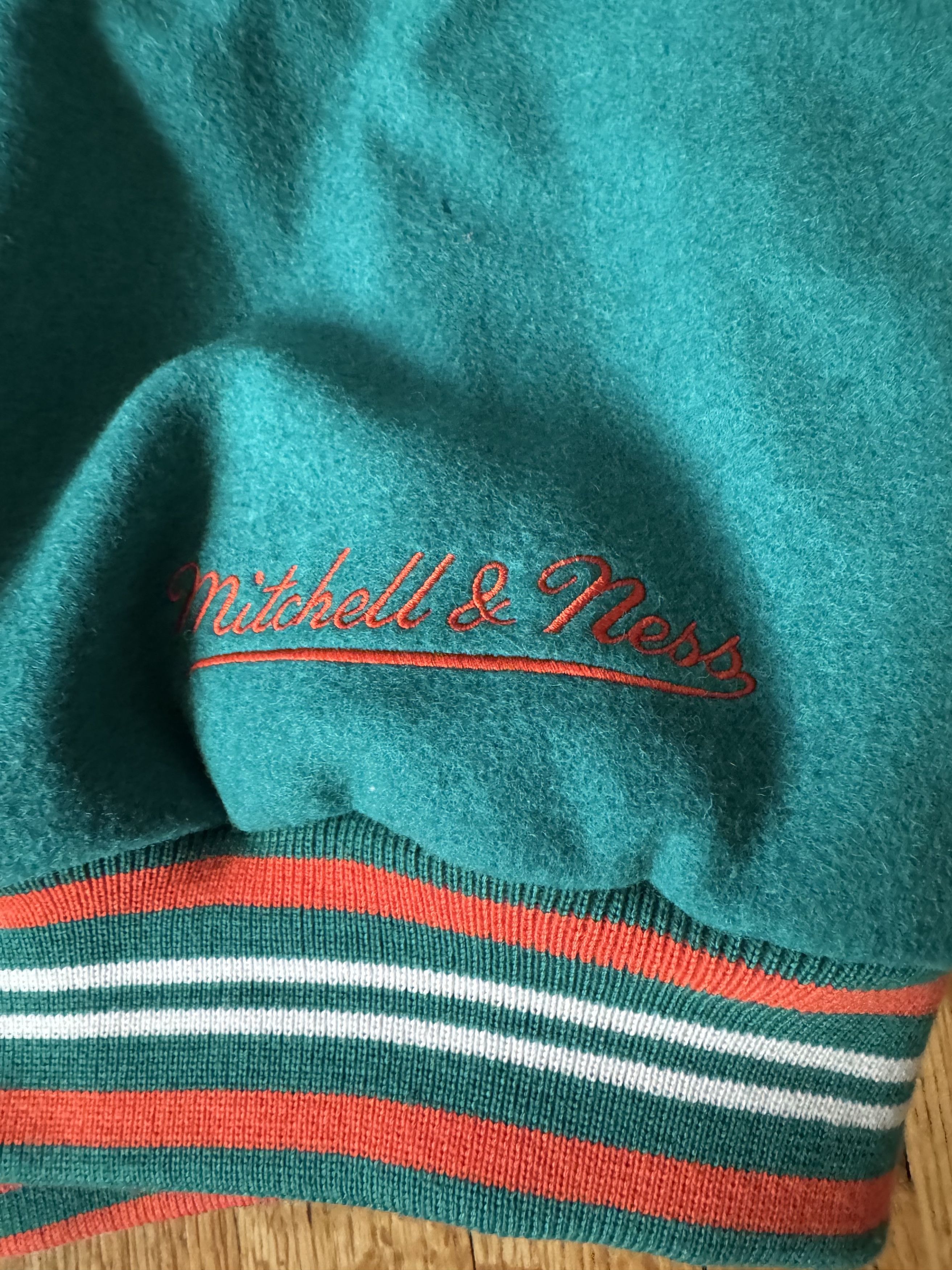Mitchell & Ness Mitchell & Ness x NFL Reversible Miami Dolphins Jacket Size US XXL / EU 58 / 5 - 7 Thumbnail