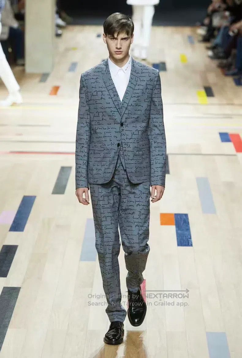 Dior Dior Sanskrit script full print signature suit Size US S / EU 44-46 / 1 - 9 Thumbnail