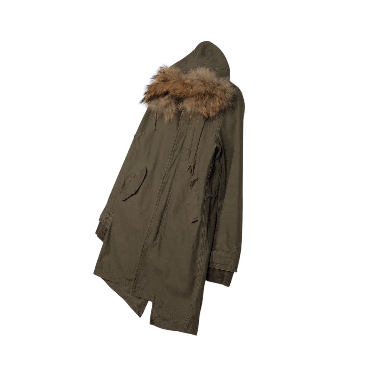 Japanese Brand 📌Vintage Parka Jacket Urban Research Mink Fur Hoodie Size US M / EU 48-50 / 2 - 3 Thumbnail