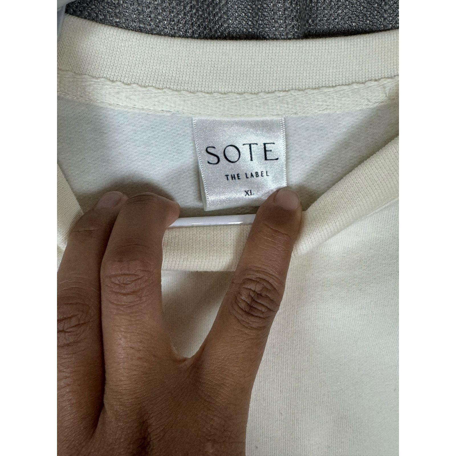 Other Sote Label Good Things Are Coming Sweatshirt White Size XL Size XL / US 12-14 / IT 48-50 - 5 Thumbnail