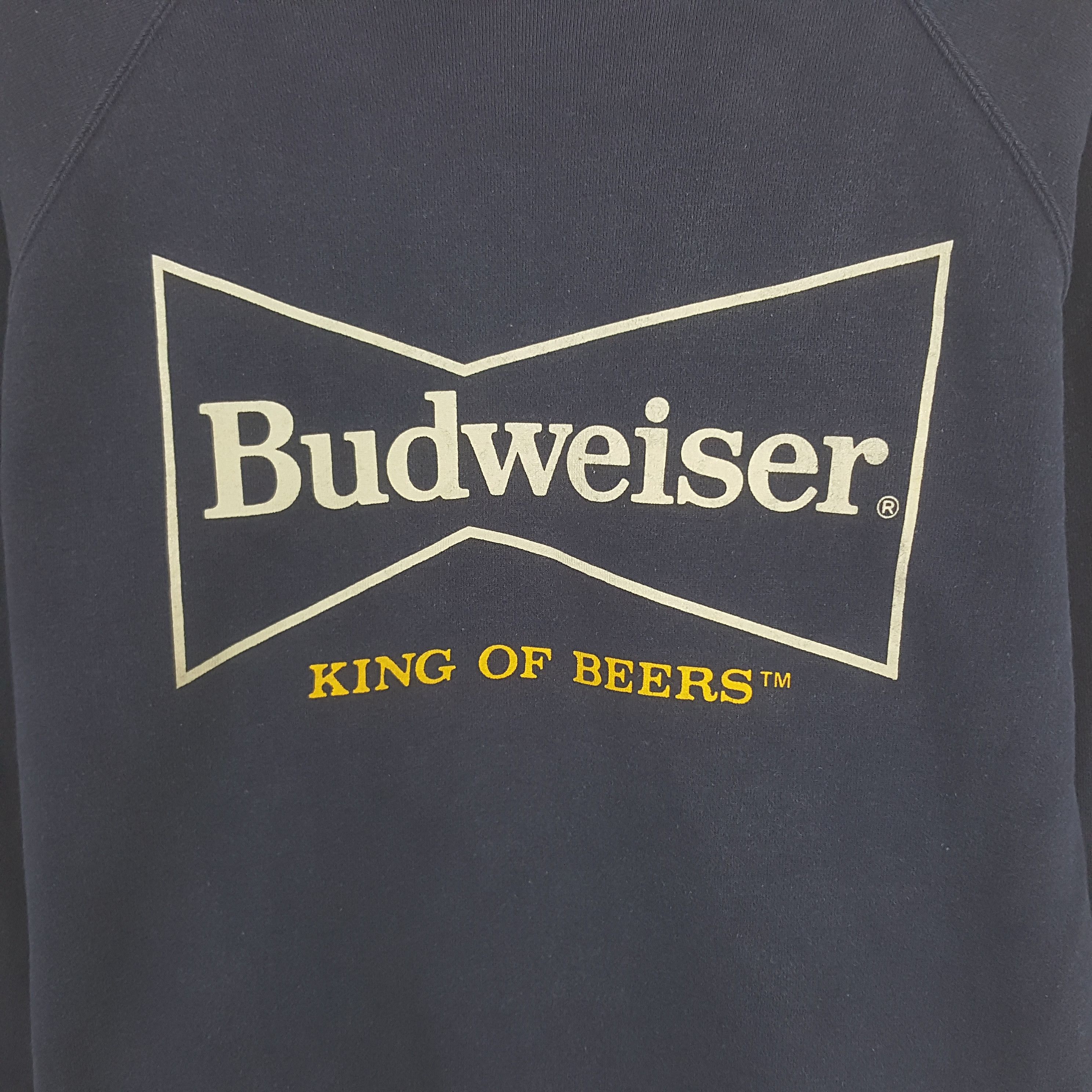 Budweiser × Vintage Vintage Budweiser Sweatshirt Size US S / EU 44-46 / 1 - 2 Thumbnail