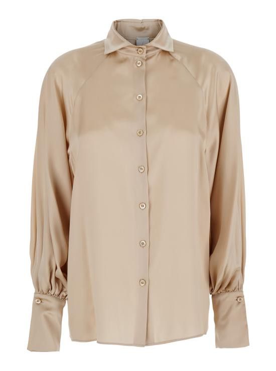 Eleventy ELEVENTY Women Shirts K80CAMK13TSE0I00102 Beige Size M / US 6-8 / IT 42-44 - 1 Thumbnail