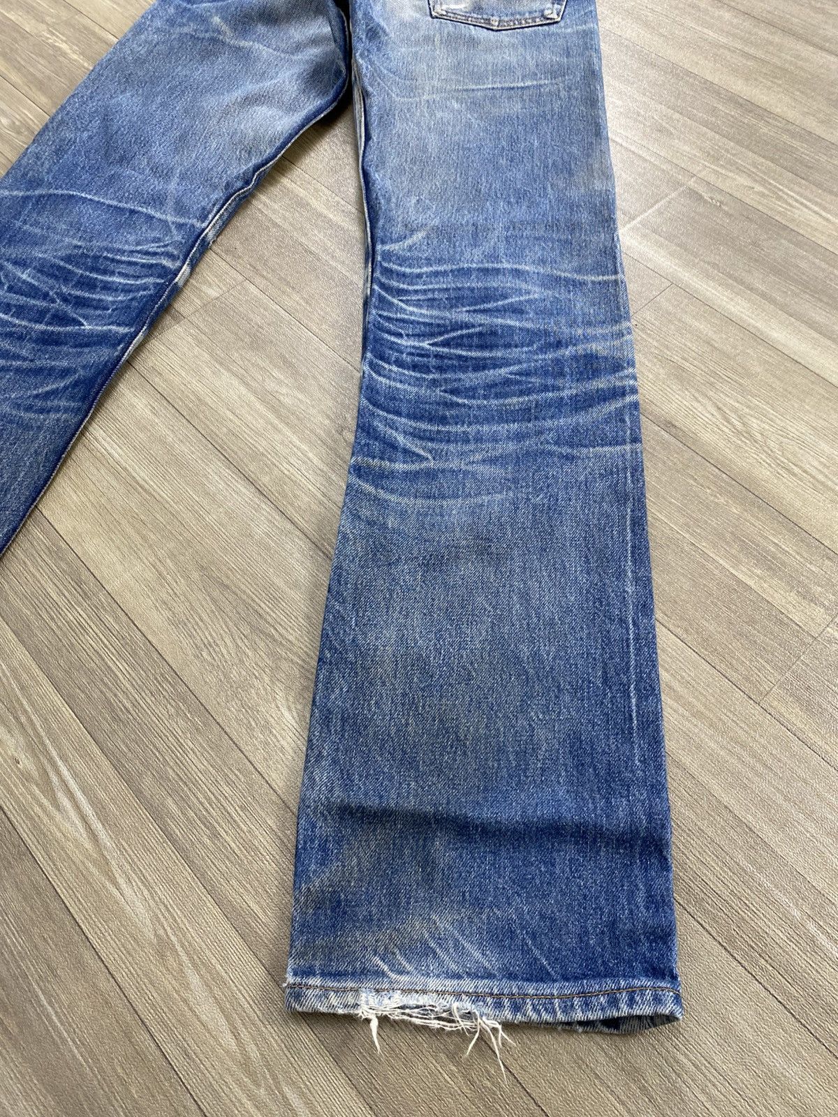 Levi's Vintage Clothing 🇺🇸1990s Vintage Levis 501XX Clawmark Faded 34x32 Blue Jeans Size US 29 - 15 Thumbnail