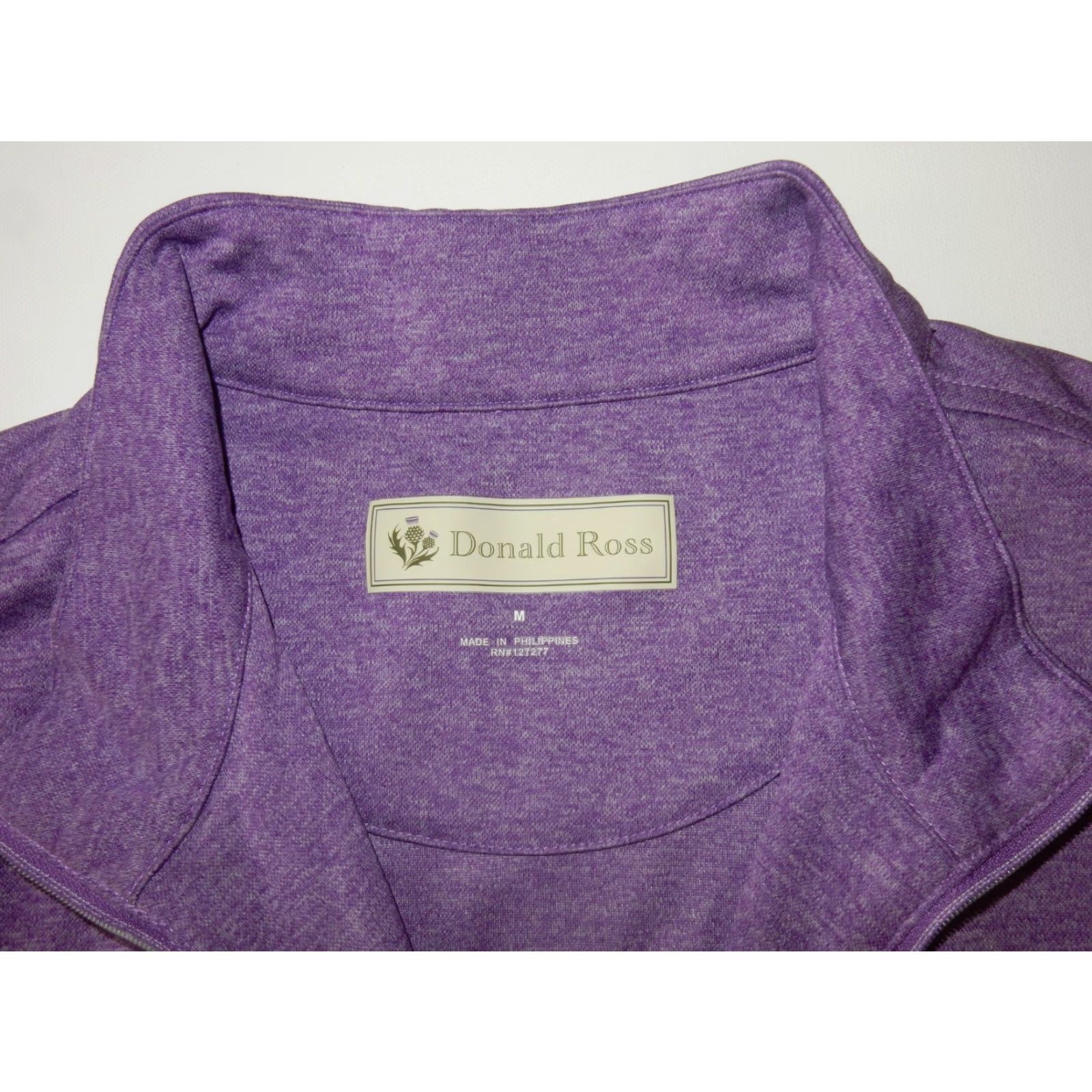 Vintage Donald Ross Men Sweater M Black Wolf Run Size US M / EU 48-50 / 2 - 4 Thumbnail