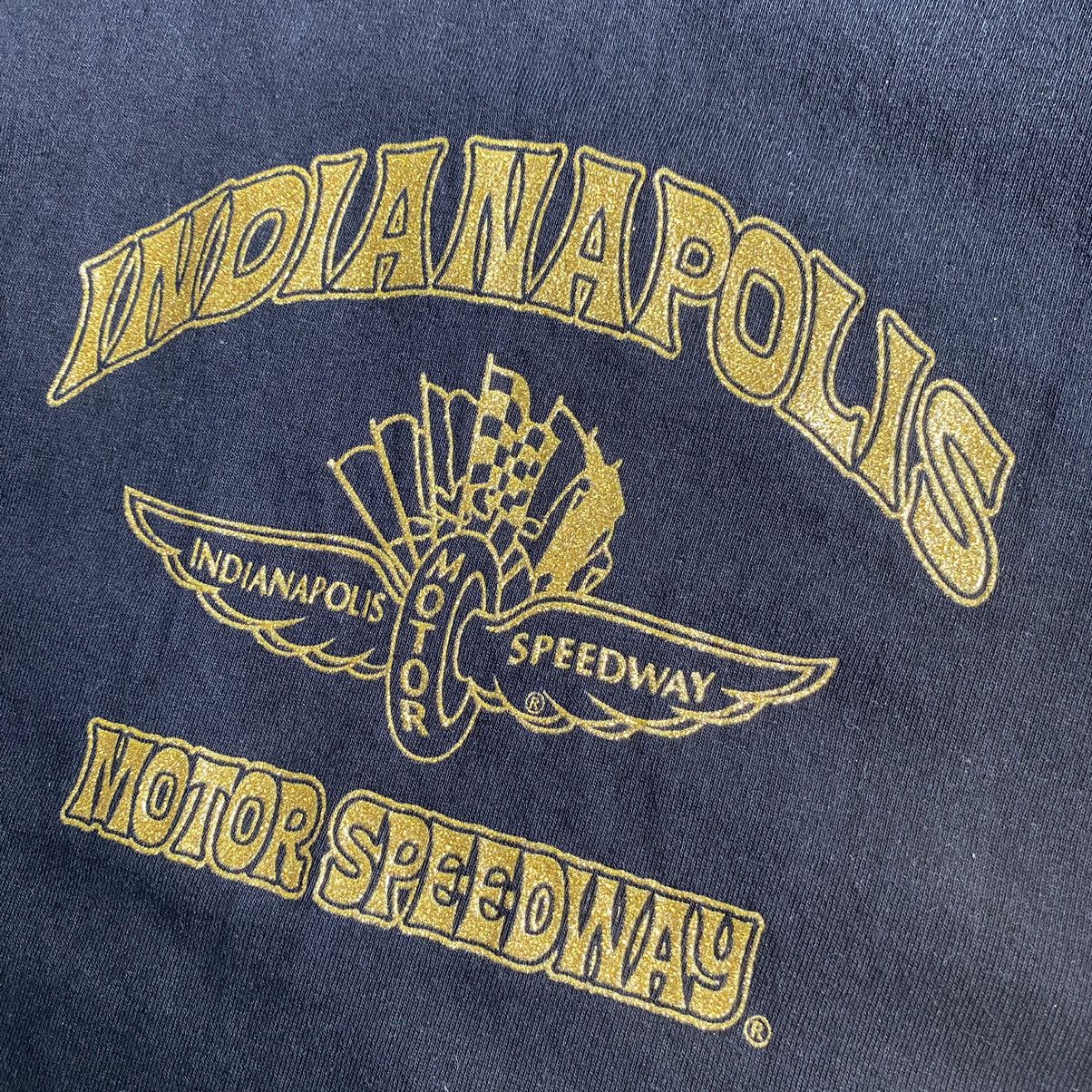 Indian Motorcycle Vintage Faded Y2K Indiana Polis Motor Speedway Tshirt Size US M / EU 48-50 / 2 - 4 Thumbnail