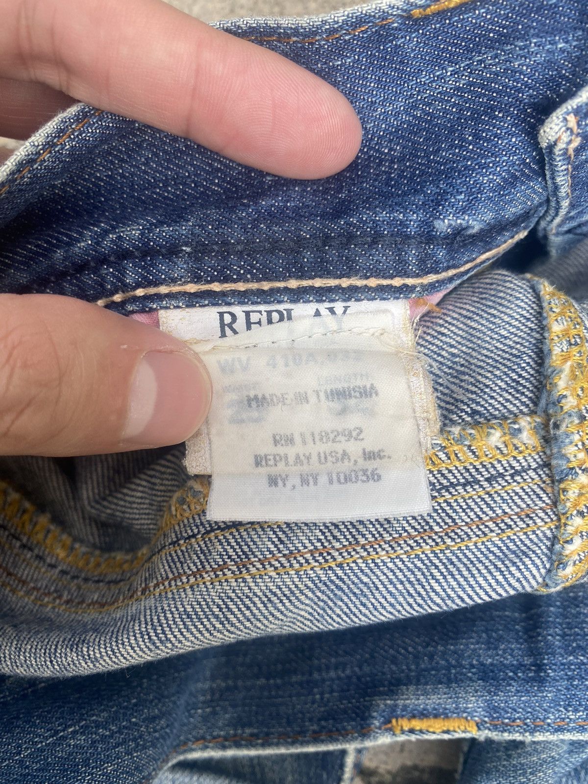 Designer × If Six Was Nine × Replay Flare Jeans Replay Faded High Rise Bootcut Size US 30 / EU 46 - 25 Thumbnail