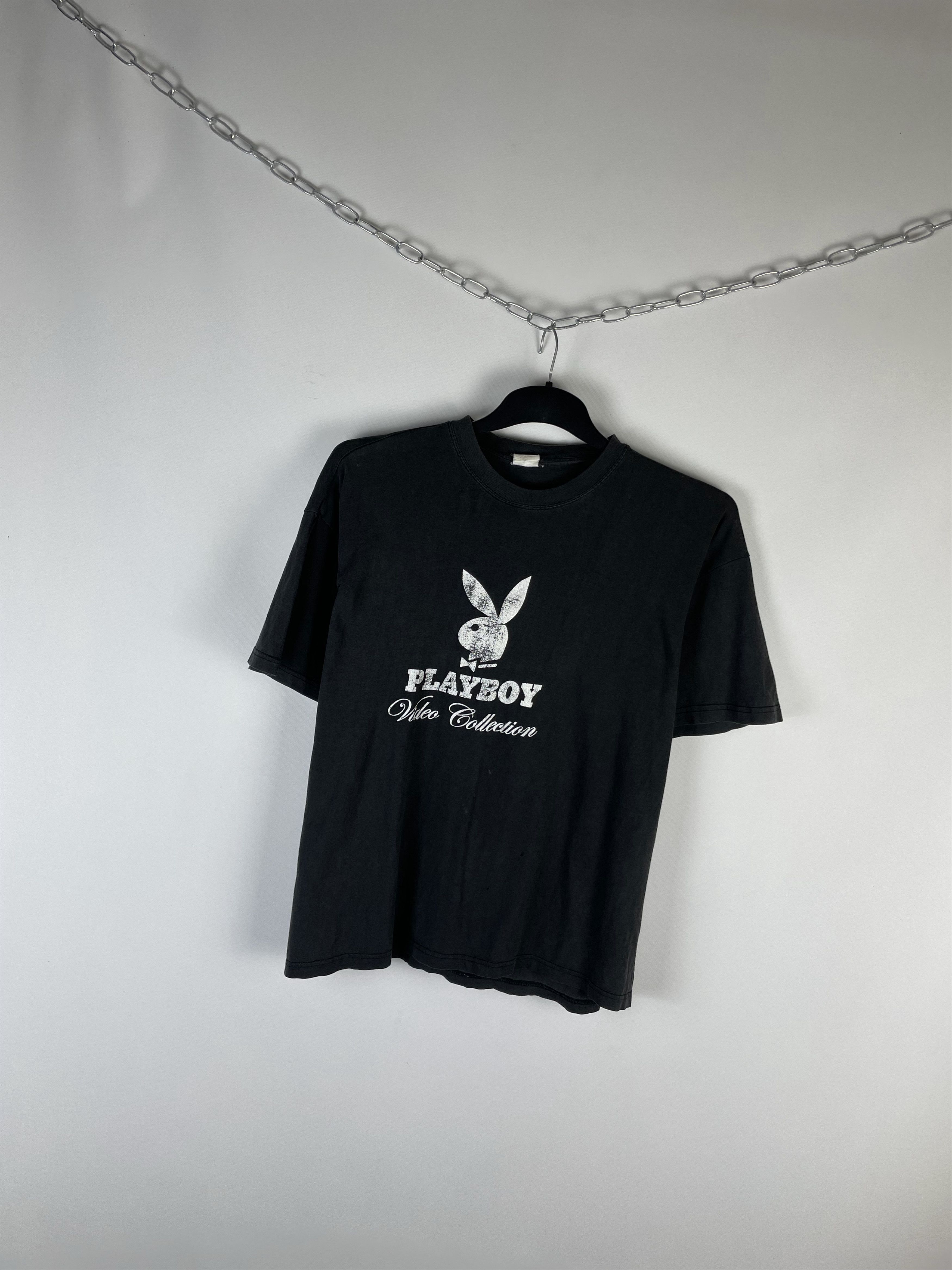 Playboy Vintage Playboy Big Logo t shirt Size US M / EU 48-50 / 2 - 2 Thumbnail