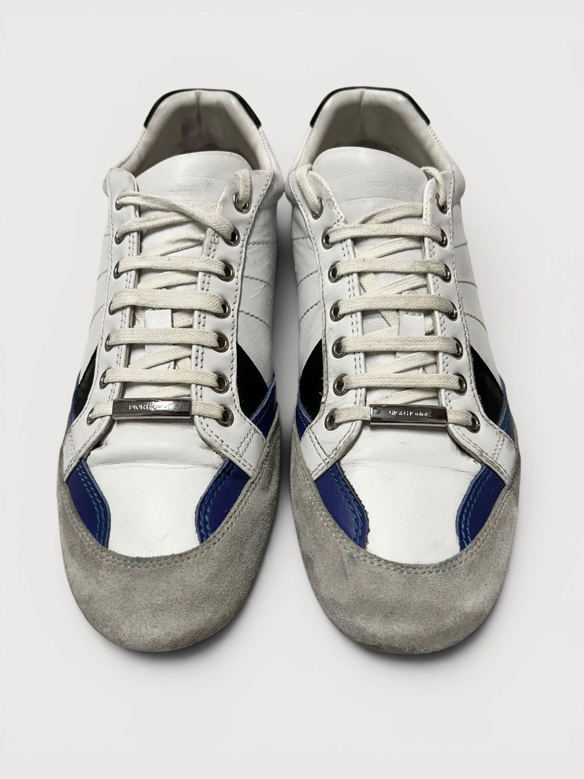 Dior 2009 B83 Panelled Leather & Suede Sneaker Size US 9.5 / EU 42-43 - 2 Thumbnail