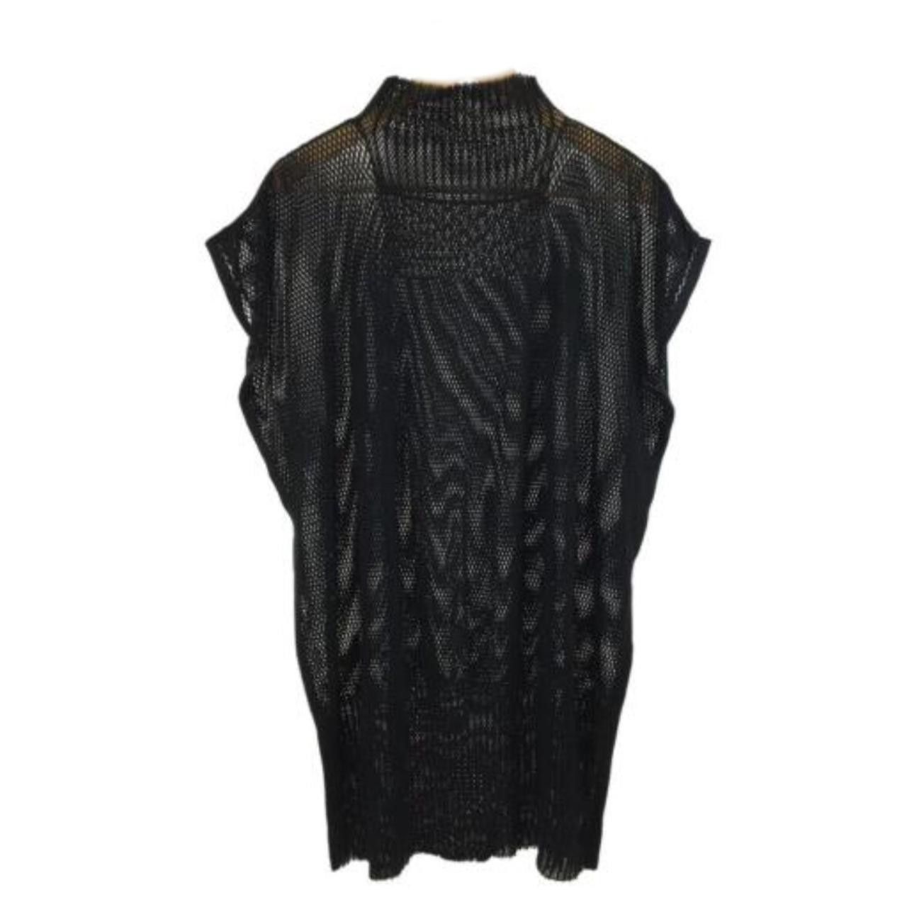 Issey Miyake Issey Miyake Power Net Mesh Turtleneck SS Tunic Size S / US 4 / IT 40 - 1 Thumbnail