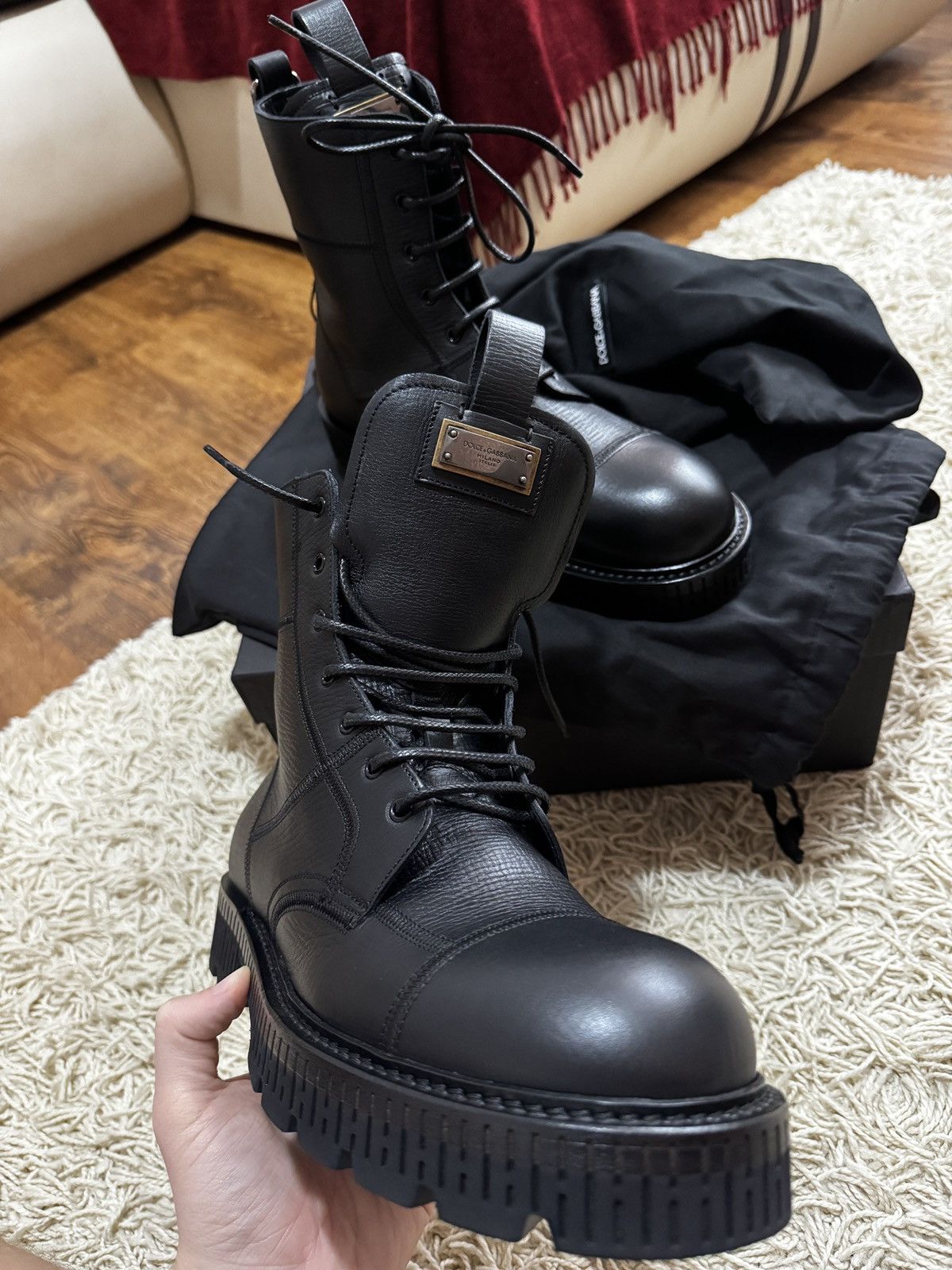 Dolce & Gabbana Dolce & Gabbana Ankle Boots Size US 9.5 / EU 42-43 - 12 Thumbnail