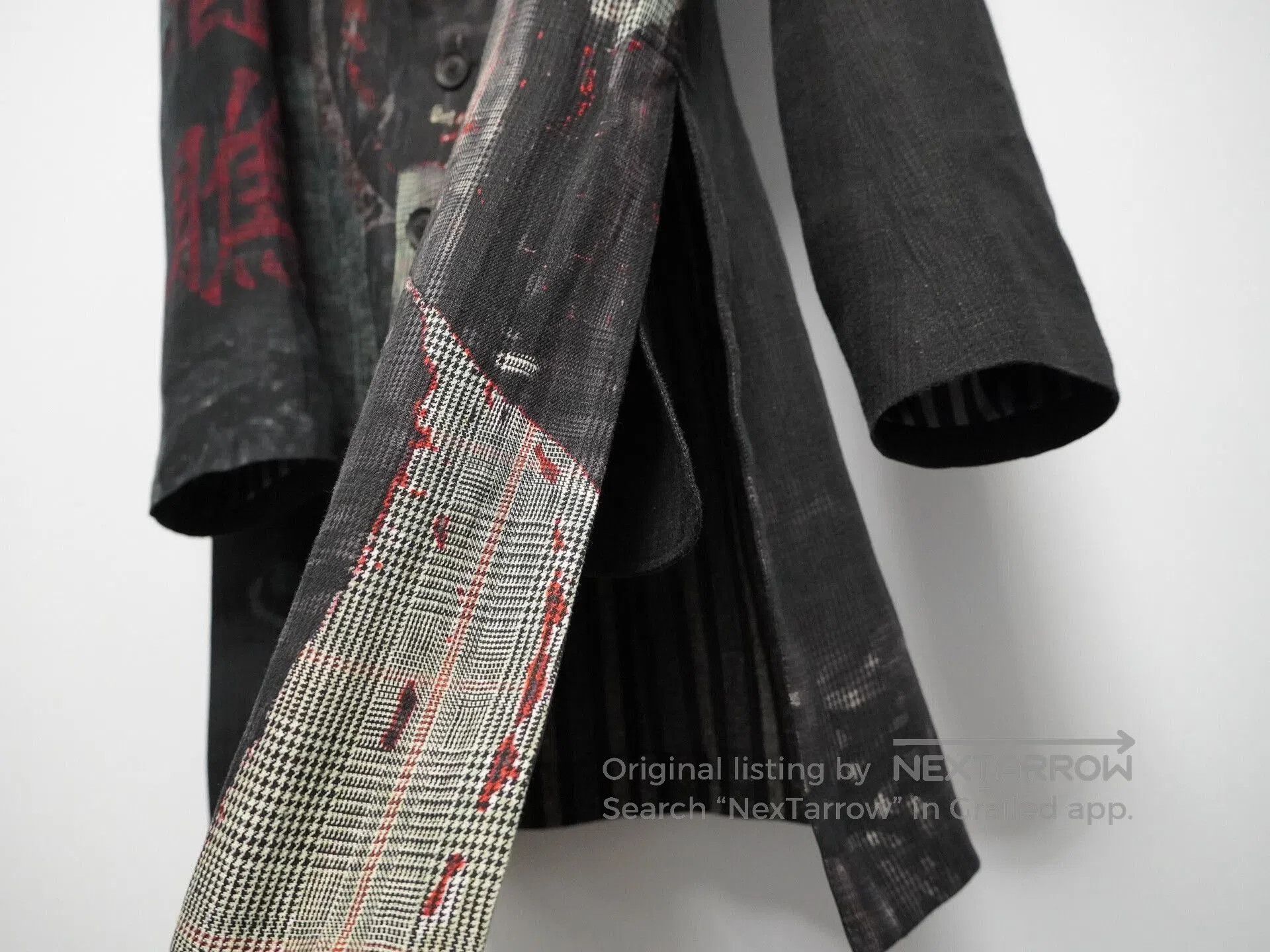 Yohji Yamamoto yohji yamamoto 2021ss jacket with deep slits. Size US M / EU 48-50 / 2 - 7 Thumbnail