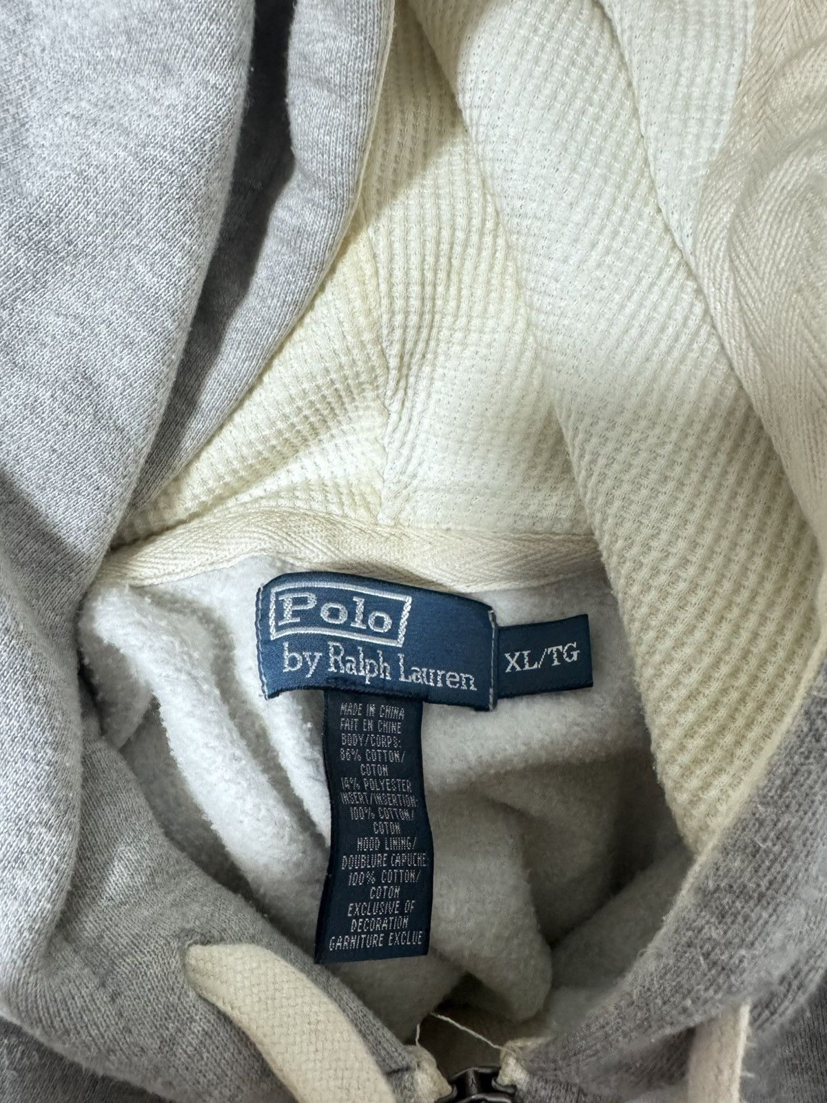 Polo Ralph Lauren Vintage polo hoodie Size US XL / EU 56 / 4 - 2 Thumbnail