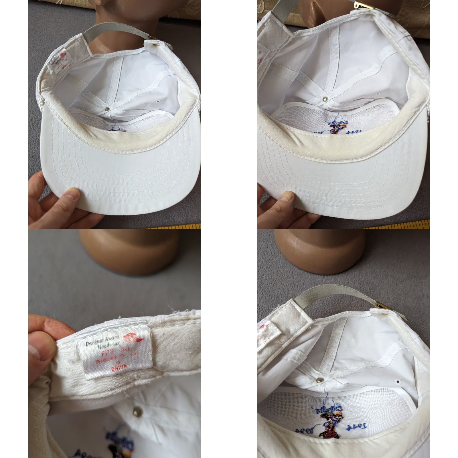Vintage VINTAGE Chiquita 50 years 1994 Minneapolis Golf Tournament Cap White Size ONE SIZE - 8 Thumbnail