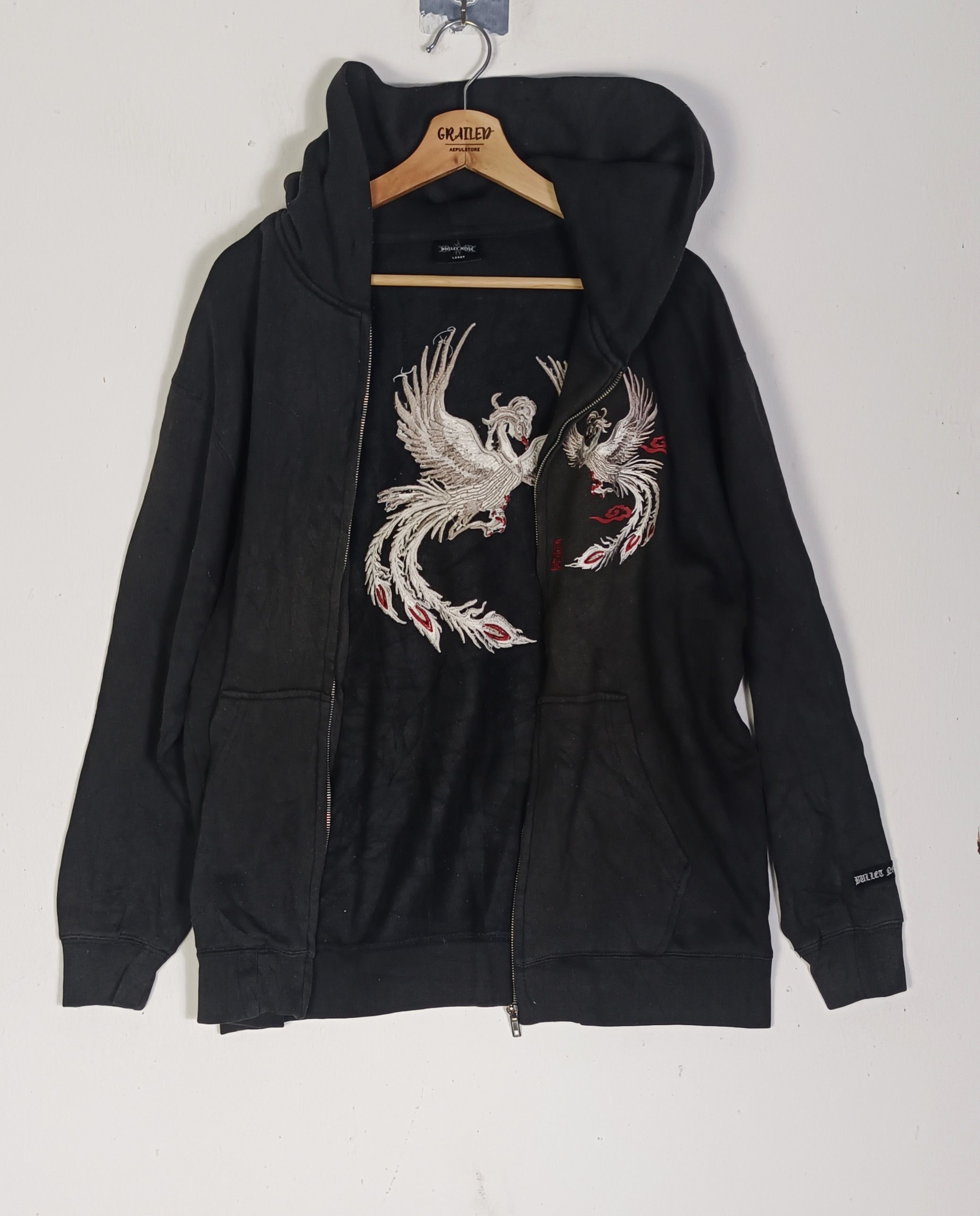 Bullet Noise Vintage💥 BULLET NOISE Phoenix Sukajan Embroidered Phoenix Size US L / EU 52-54 / 3 - 2 Thumbnail