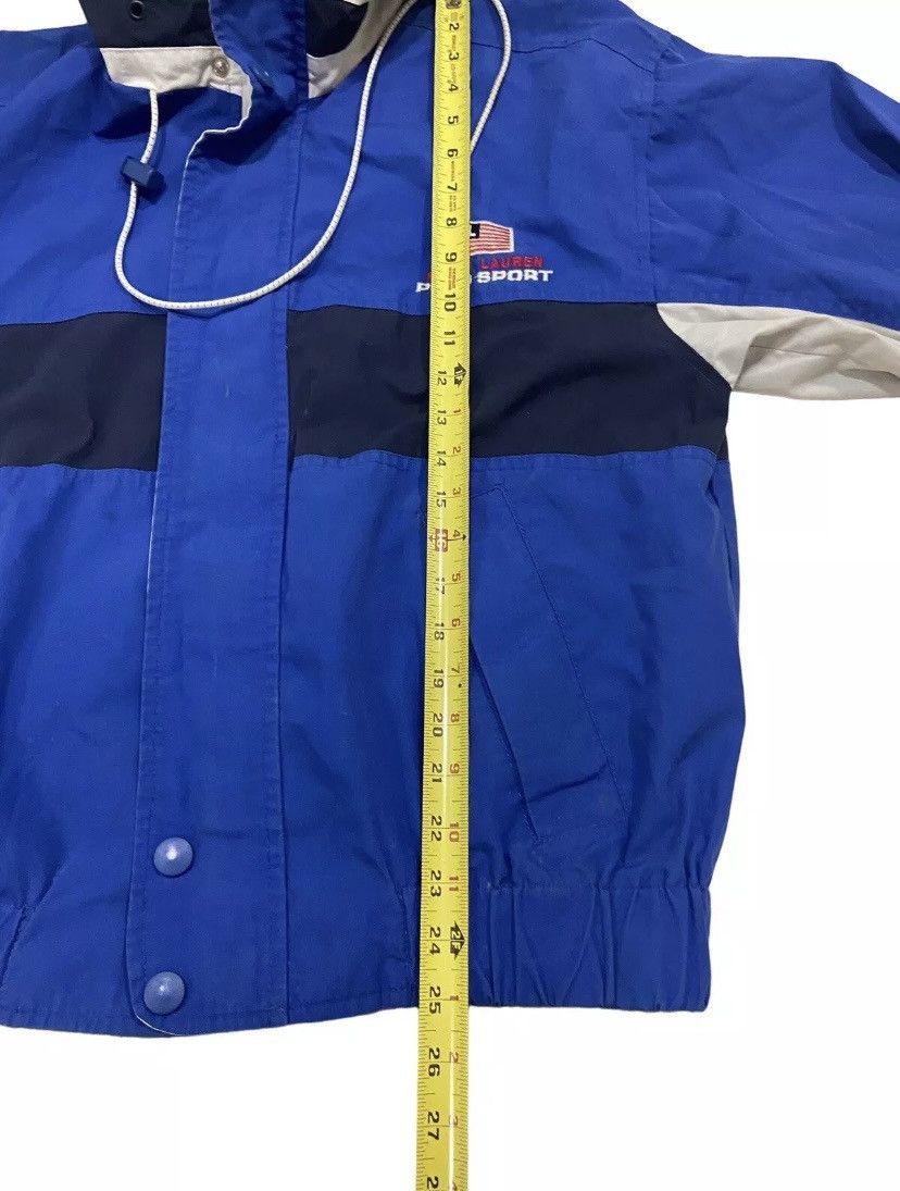 Polo Ralph Lauren × Ralph Lauren Sport × Vintage Vintage Polo Sport USA Flag Utility Full Zip Jacket Size L Size US L / EU 52-54 / 3 - 11 Thumbnail