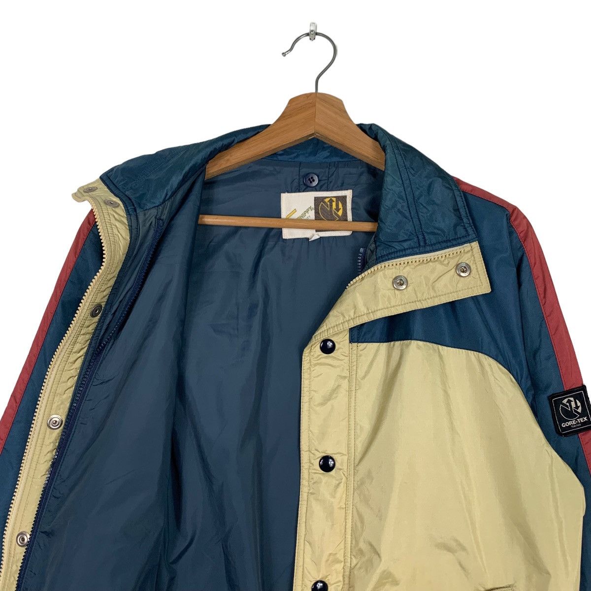 Goretex CHIPPY GOREXTEX Colorblock Stand Collar Jacket #0246-C11 Size US S / EU 44-46 / 1 - 9 Thumbnail