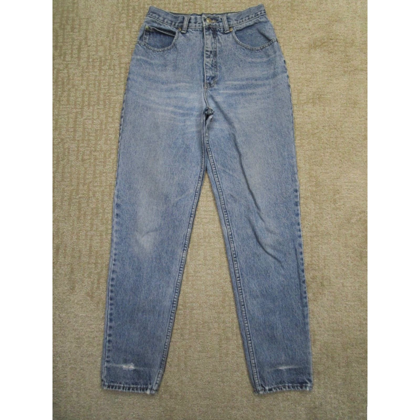 Vintage VINTAGE Lawman Jeans Women 27x30 Blue High Rise Western Mom Jeans Light Wash 90s Cowboys Womens Size 27" / US 4 / IT 40 - 2 Thumbnail