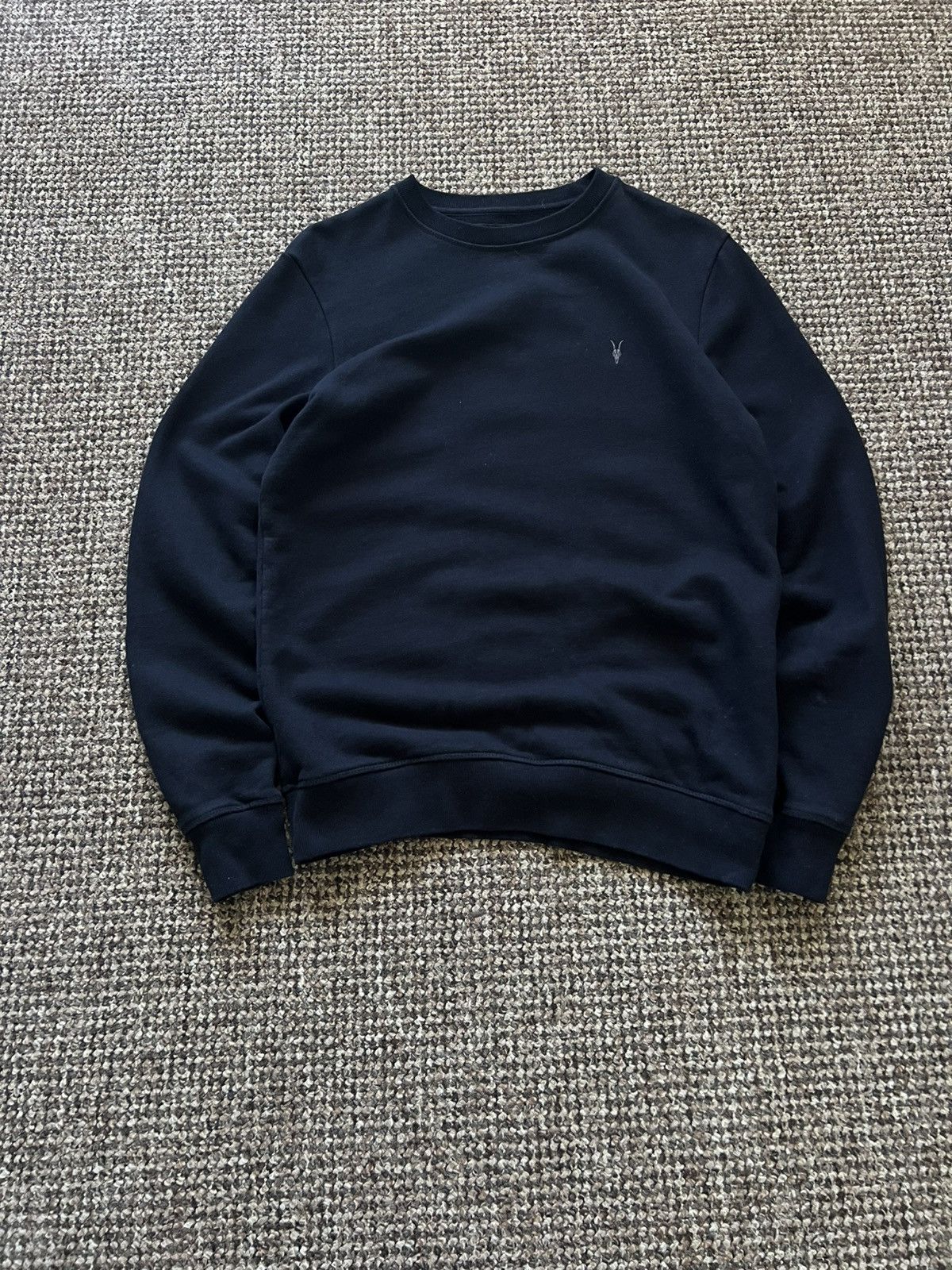 Allsaints All Saints Raven Crew Sweatshirt Crewneck Old Money Luxury Size US S / EU 44-46 / 1 - 2 Thumbnail