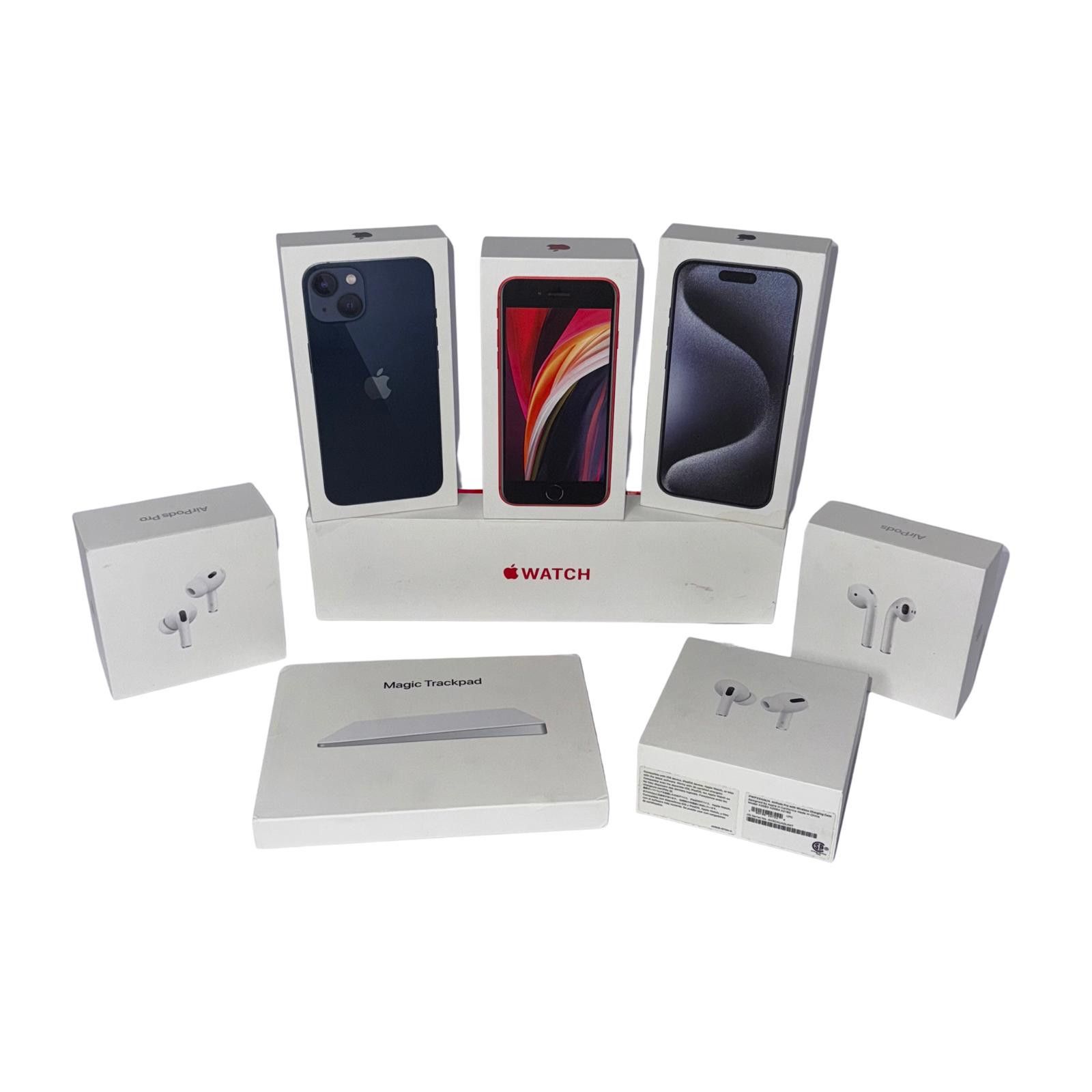 Apple 8 Authentic Apple Boxes Lot - Original Packaging *BOX ONLY* Size ONE SIZE - 1 Thumbnail