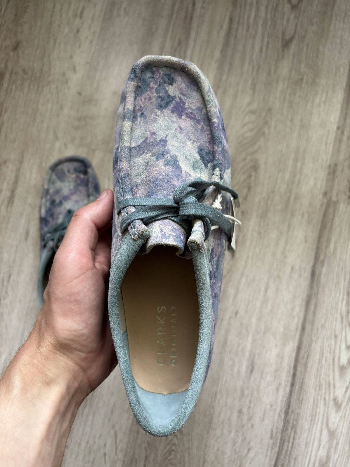 Clarks Clarks Wallabee floral multicolor print leather Size US 8.5 / IT 38.5 - 18 Thumbnail