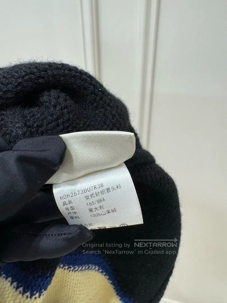 Hermes Hermes Color-blocked cashmere sweater Size XS / US 0-2 / IT 36-38 - 5 Thumbnail