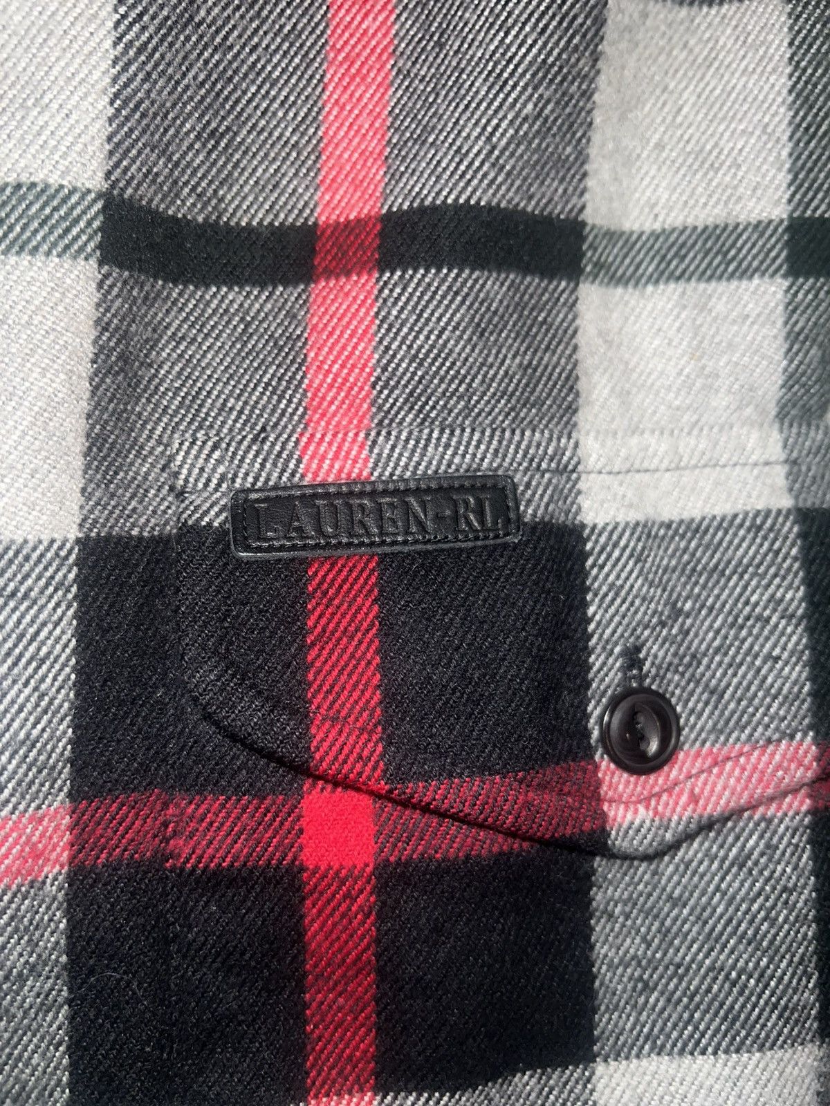 Lauren Ralph Lauren Vintage Ralph Lauren wool plaid zip up shirt, size L Size US L / EU 52-54 / 3 - 4 Thumbnail
