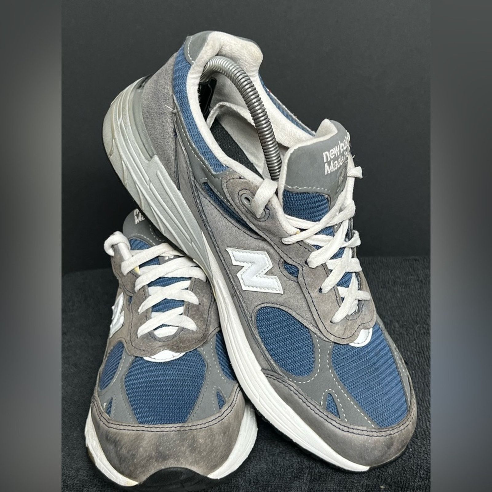 New Balance New Balance 993 Made In USA Arctic Grey Indigo Women’s RARE Size US 10 / IT 40 - 4 Thumbnail