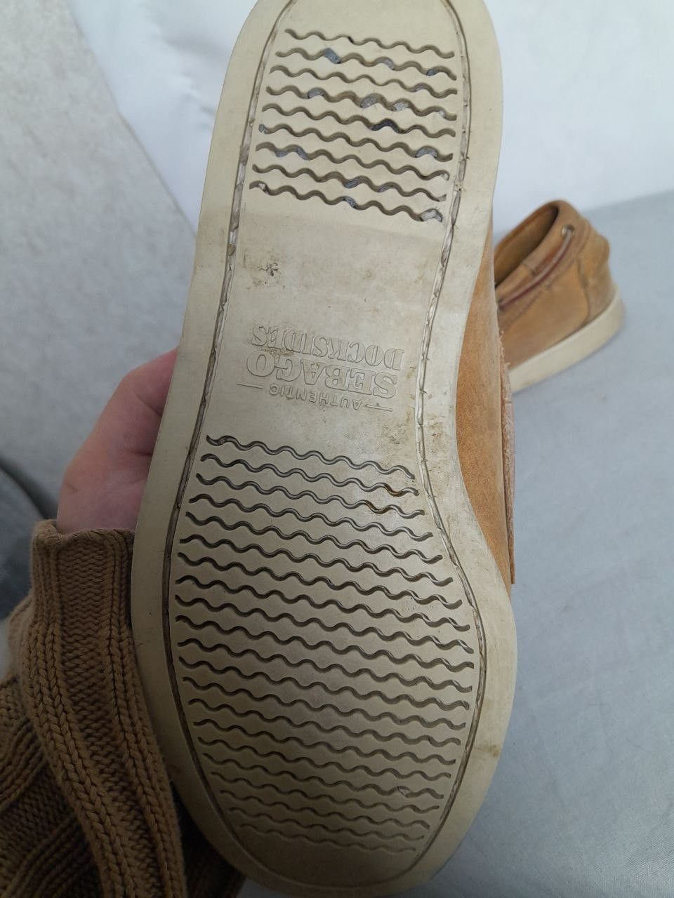 Sebago Sebago Classic Dan Brown Grained Leather Penny Loafers Size US 8 / EU 41 - 5 Thumbnail