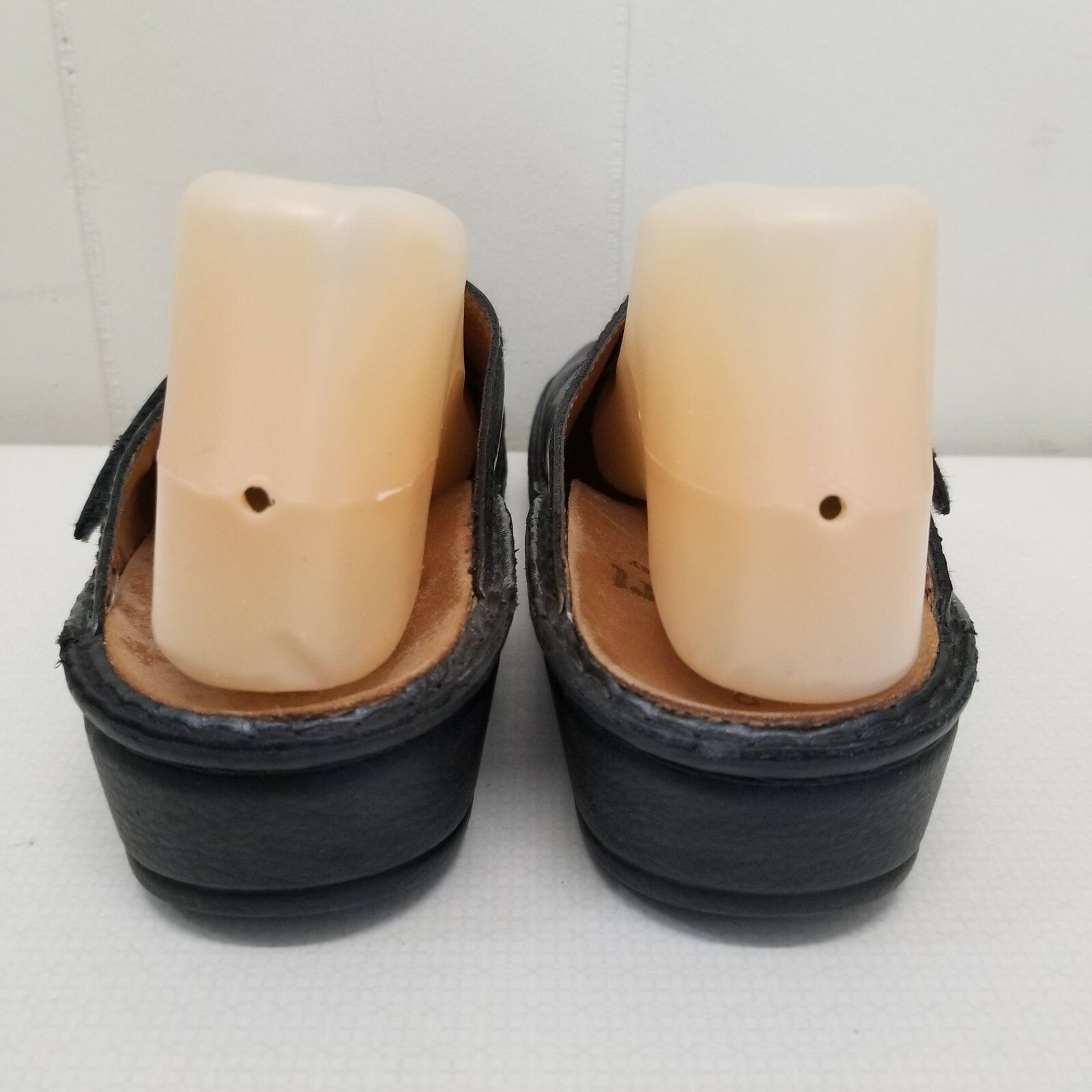 Other Finn Comfort Clogs AUSSEE Monk Strap Leather Mules 39D 8 Sil Size US 8 / IT 38 - 5 Thumbnail