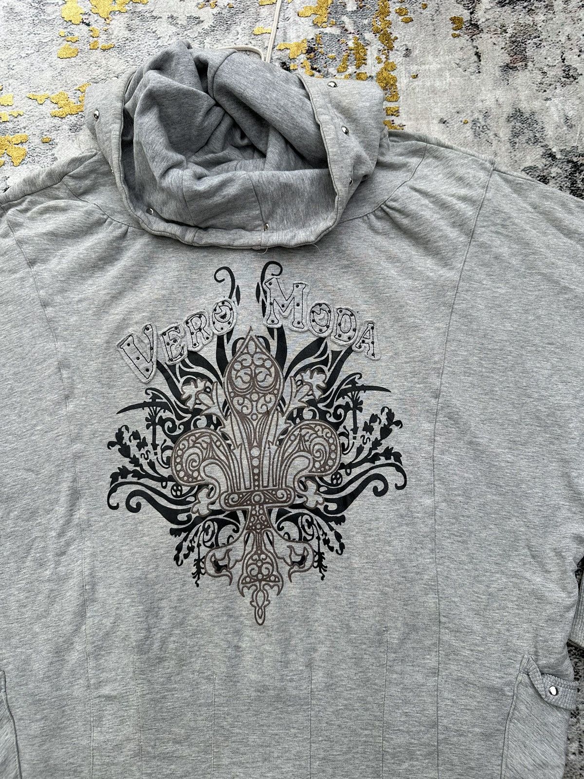 Beauty Beast BIGSIZE BOXY TRIBAL STUDDED ZIPHOODIE IFSIXWASNINE LGB STYLE Size US XXL / EU 58 / 5 - 8 Thumbnail