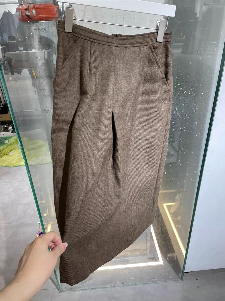Maison Margiela Maison Margiela Half skirt, straight pencil skirt Size 27" / US 4 / IT 40 - 4 Thumbnail